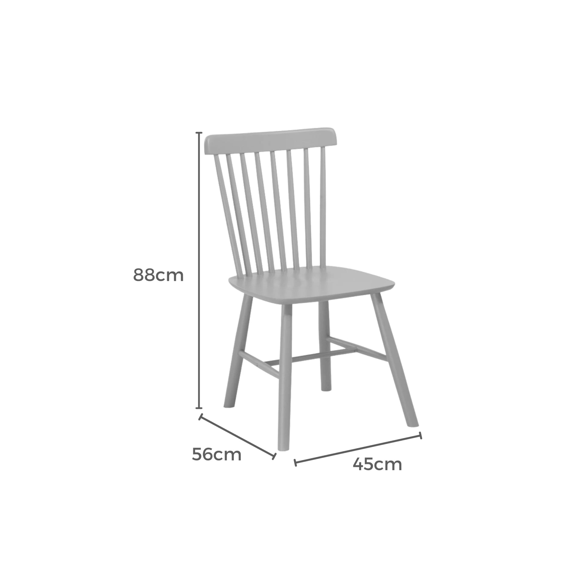 MODE Ton Ironica Dining Chair Replica, Green, Set of 2