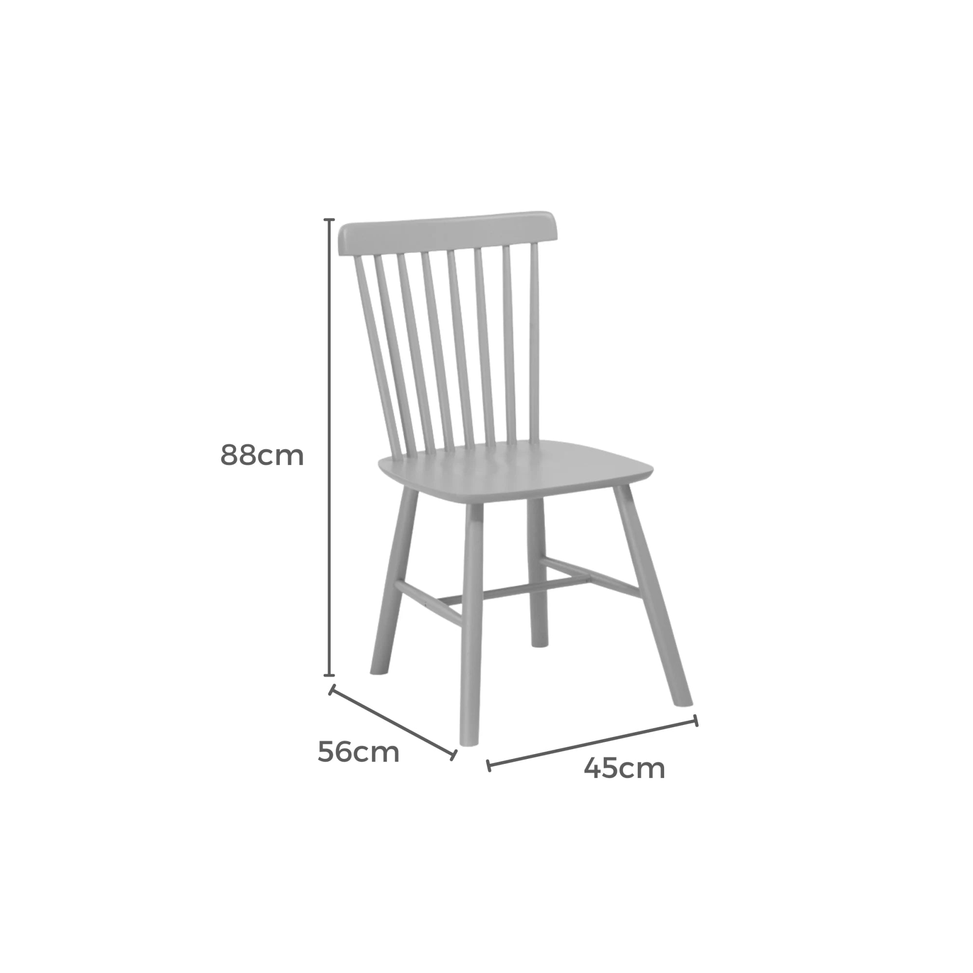 MODE Ton Ironica Dining Chair Replica, Green, Set of 2