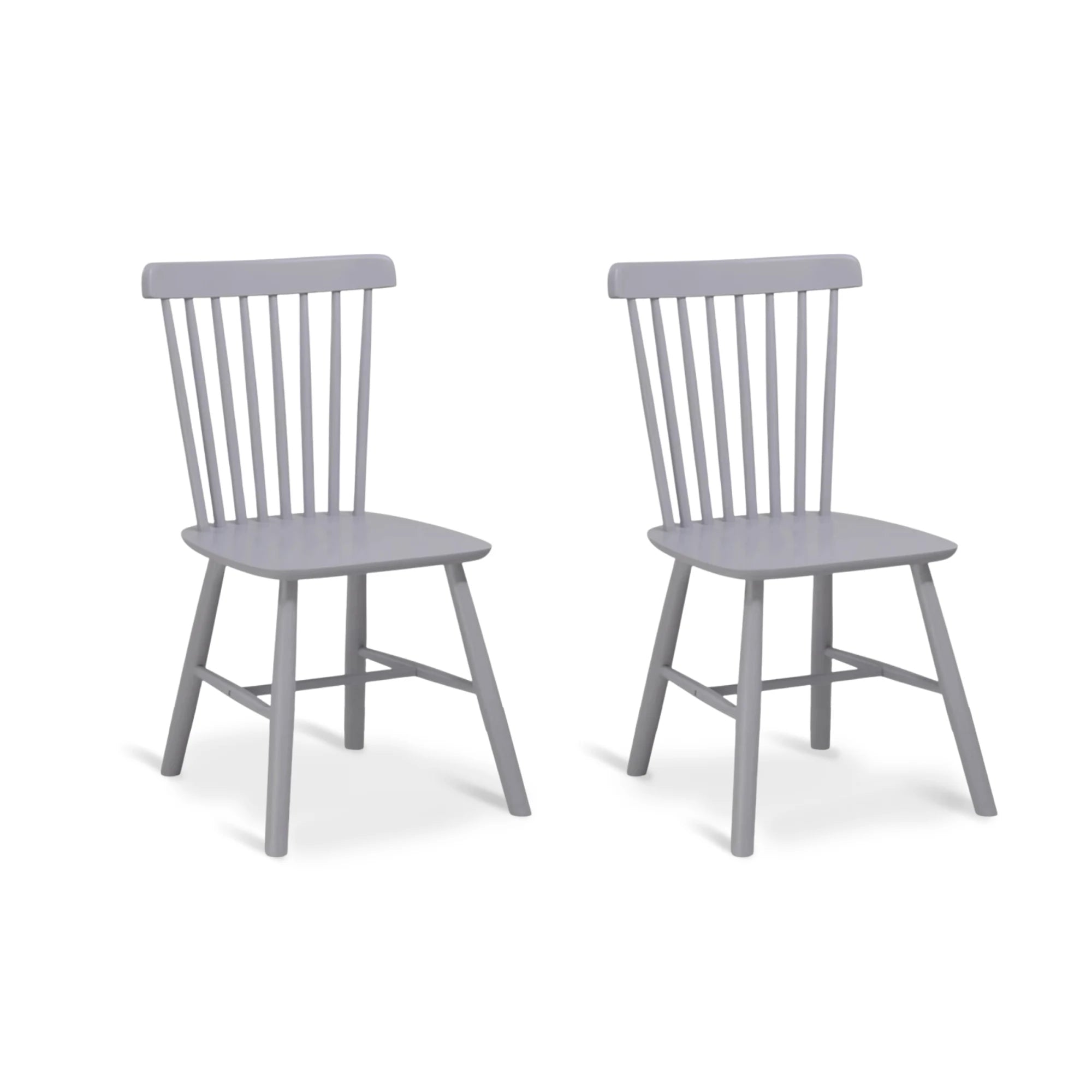 MODE Ton Ironica Dining Chair Replica, Grey, Set of 2