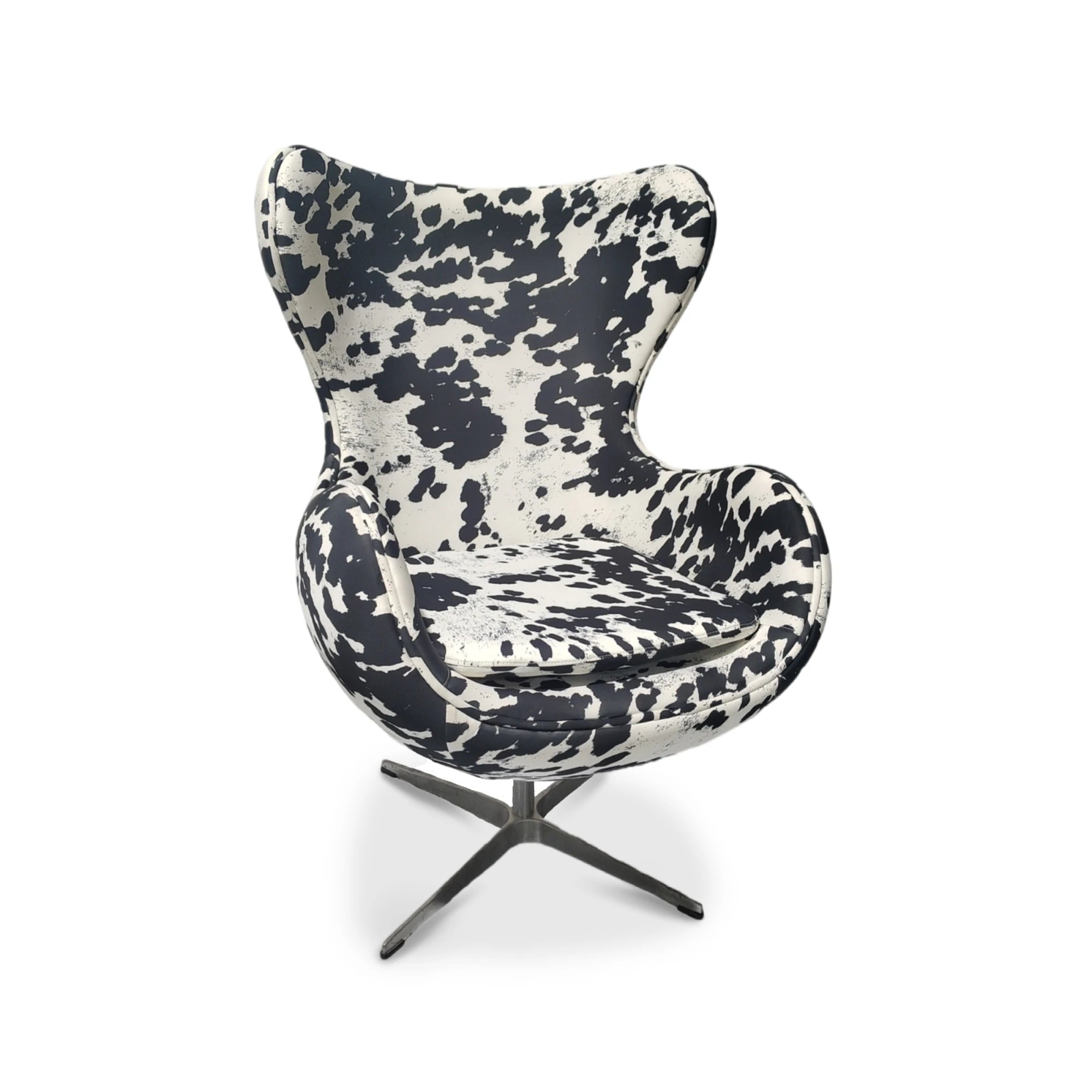 MODE Arne Jacobsen Egg Cowhide Chair Replica