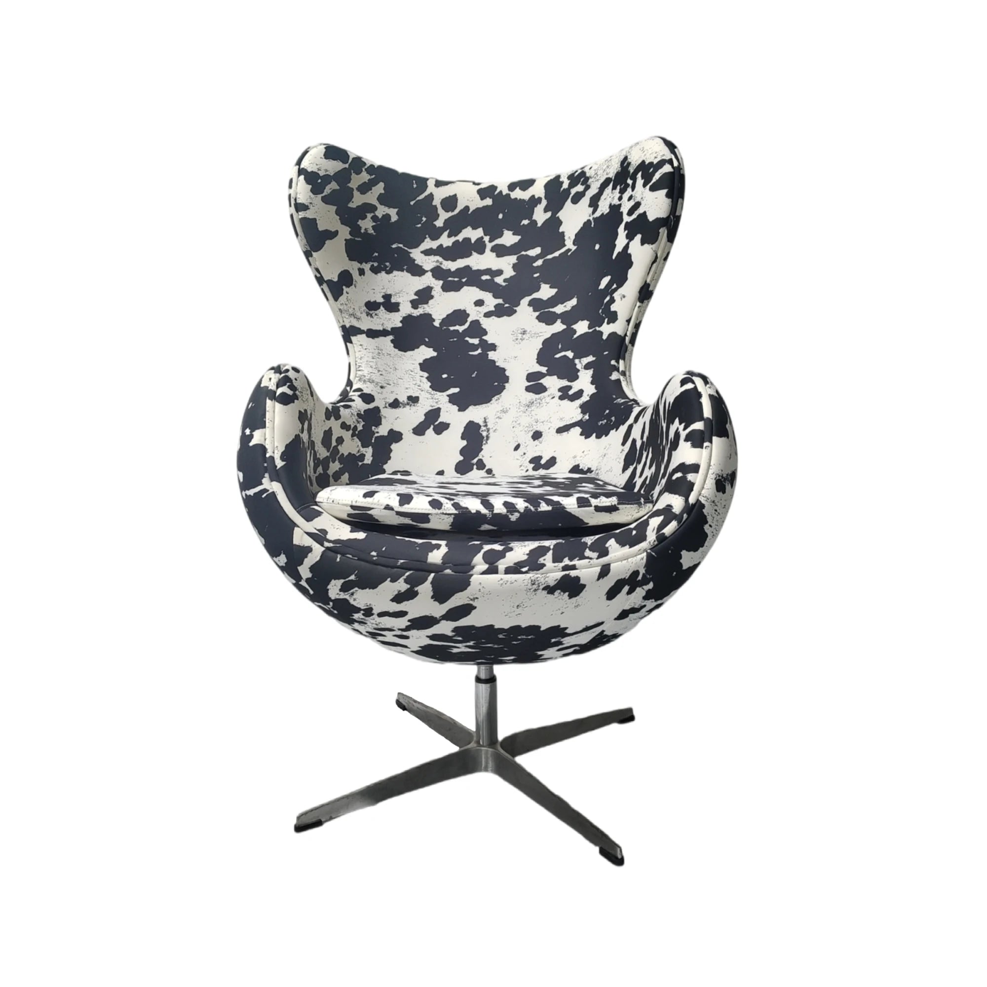 MODE Arne Jacobsen Egg Cowhide Chair Replica