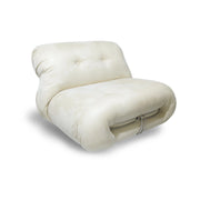 MODE Tobia Scarpa Soriana Lounge Chair Replica, 1-Seater, White