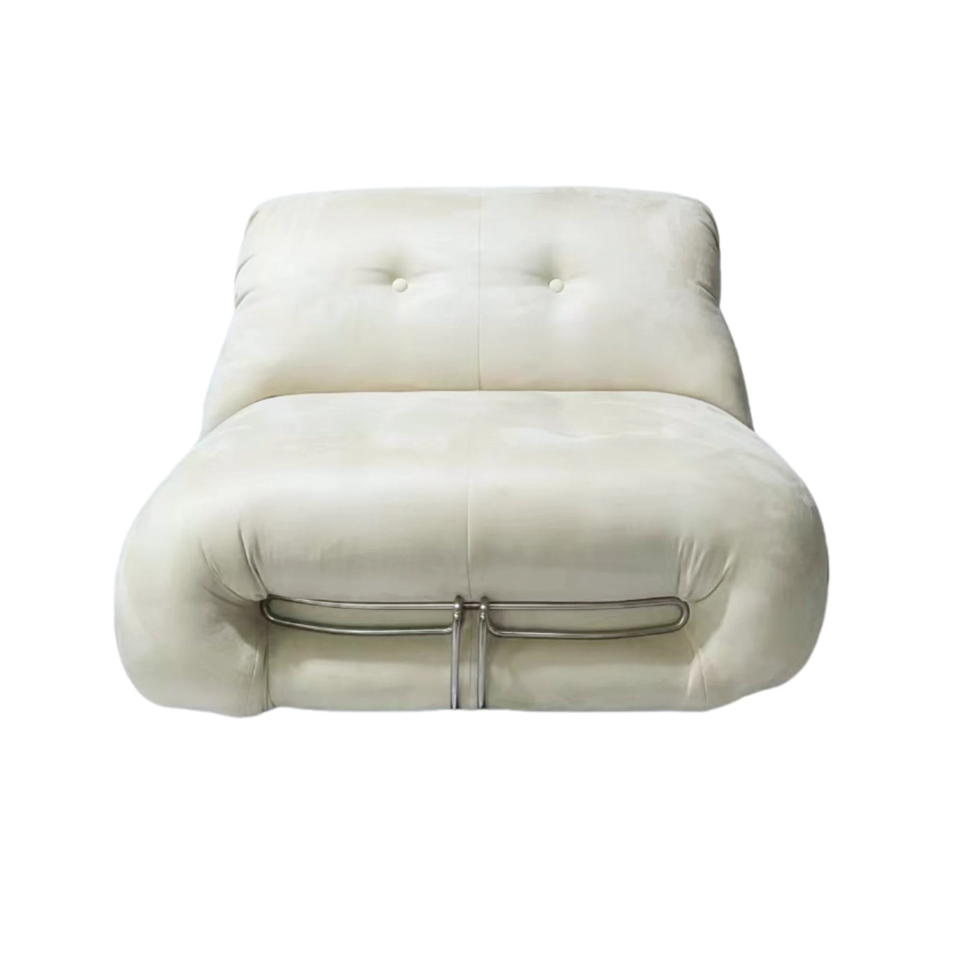 MODE Tobia Scarpa Soriana Lounge Chair Replica, 1-Seater, White