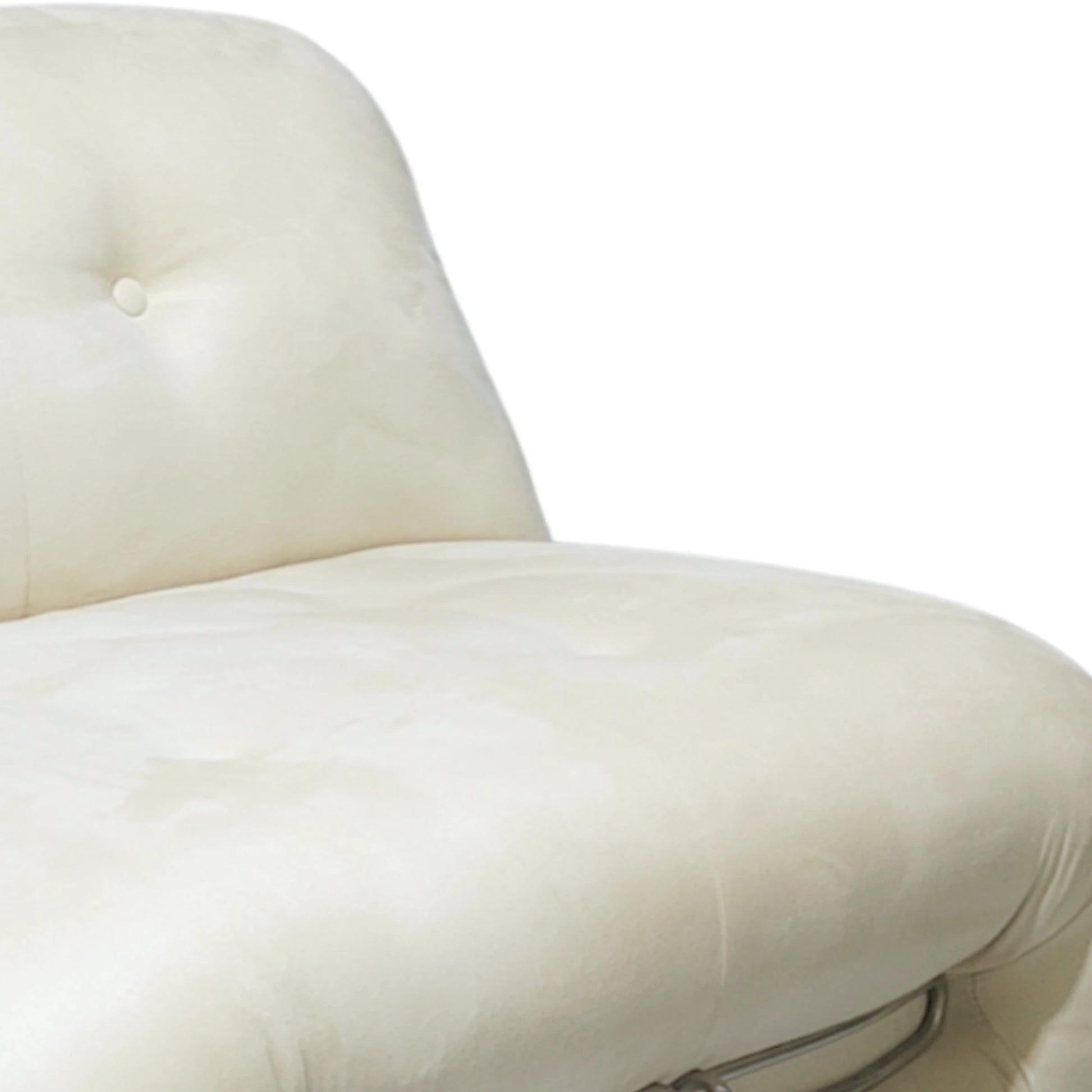 MODE Tobia Scarpa Soriana Lounge Chair Replica, 1-Seater, White