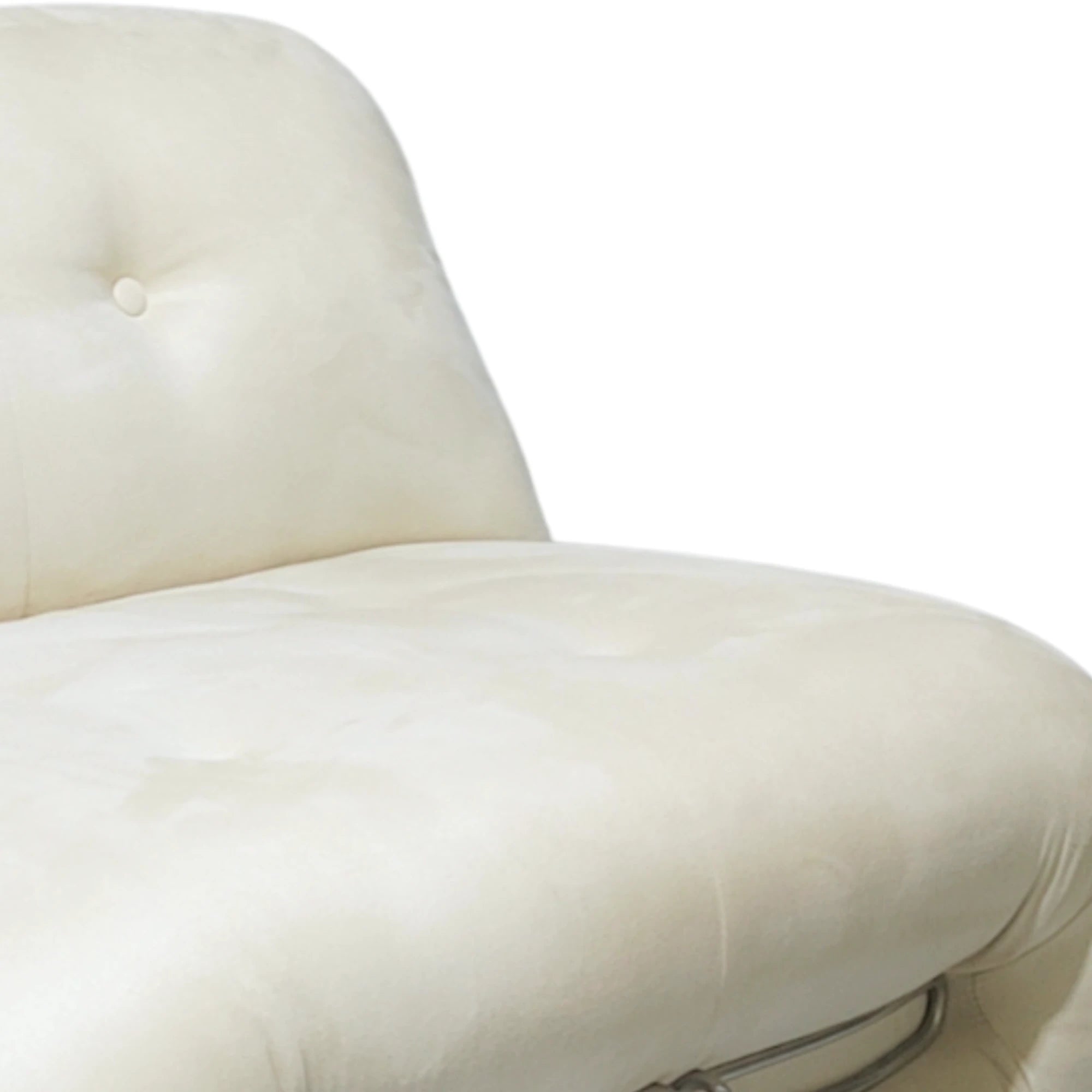 MODE Tobia Scarpa Soriana Lounge Chair Replica, 1-Seater, White