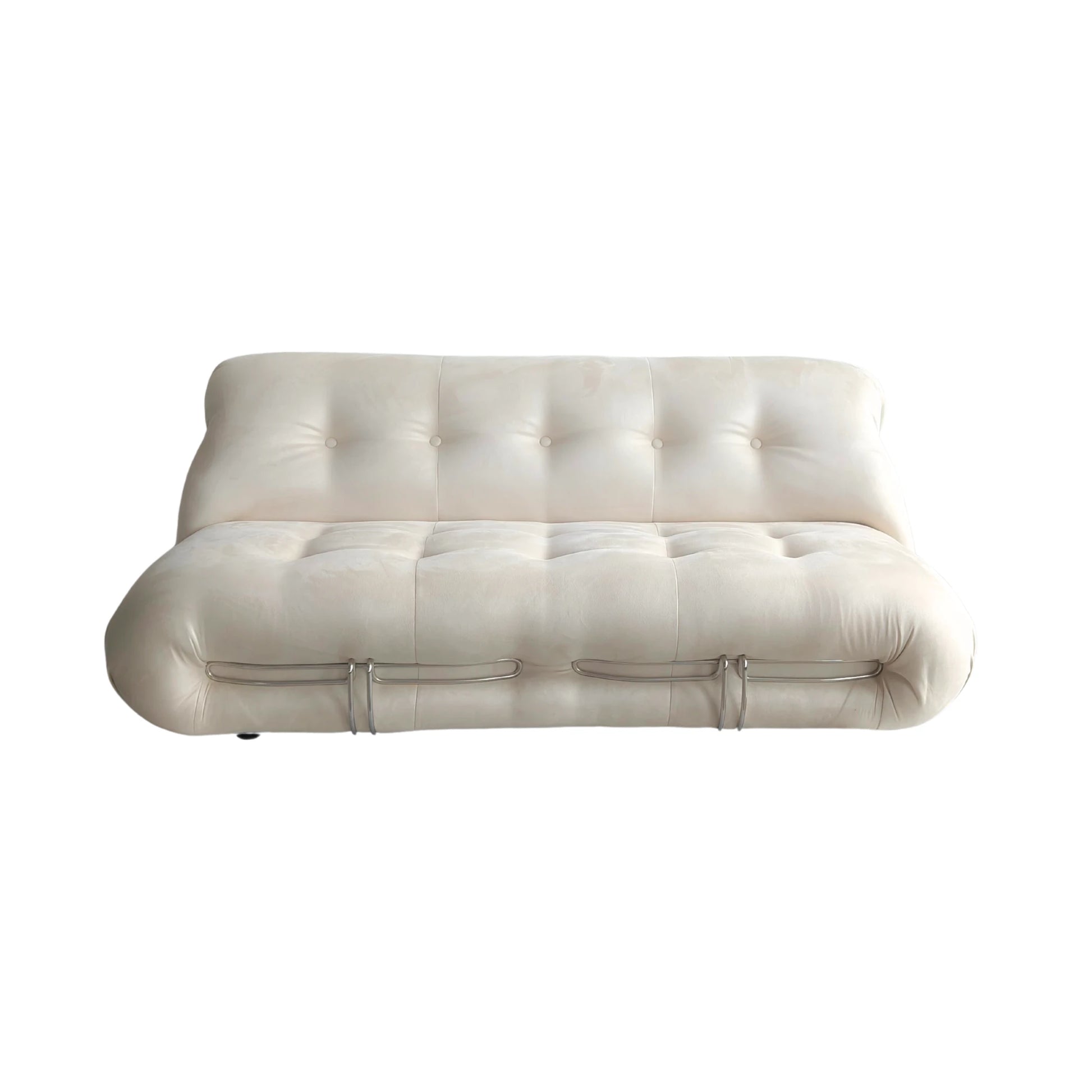MODE Tobia Scarpa Soriana Sofa Replica, 3-Seater, White