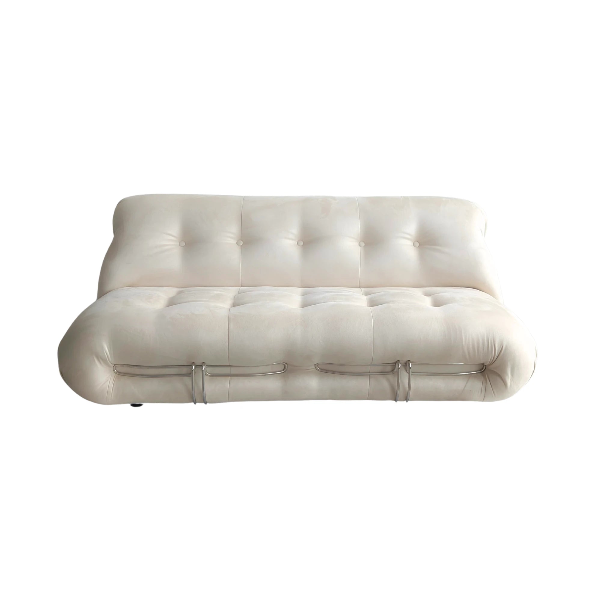 MODE Tobia Scarpa Soriana Sofa Replica, 3-Seater, White