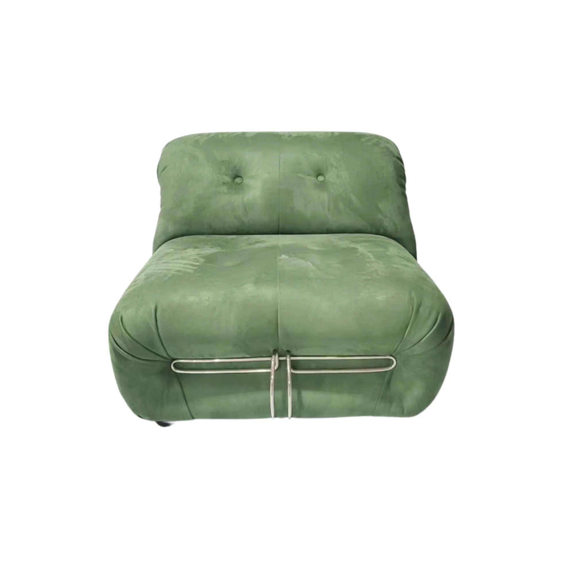 MODE Tobia Scarpa Soriana Lounge Chair Replica, 1-Seater, Green