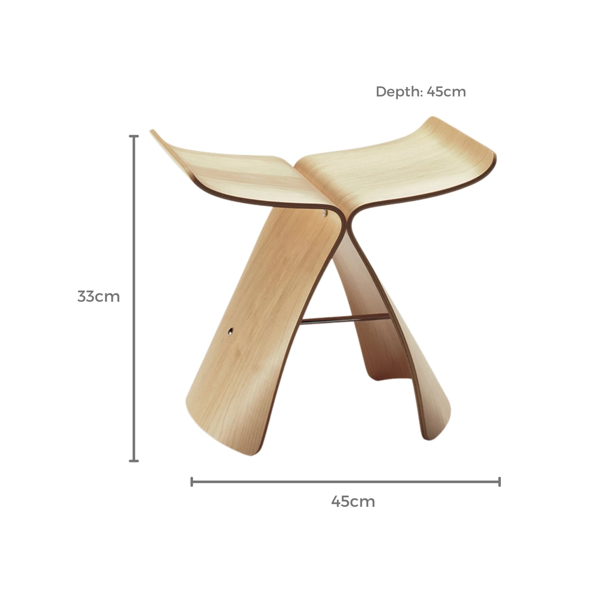MODE Sori Yanagi Butterfly Side Table Replica