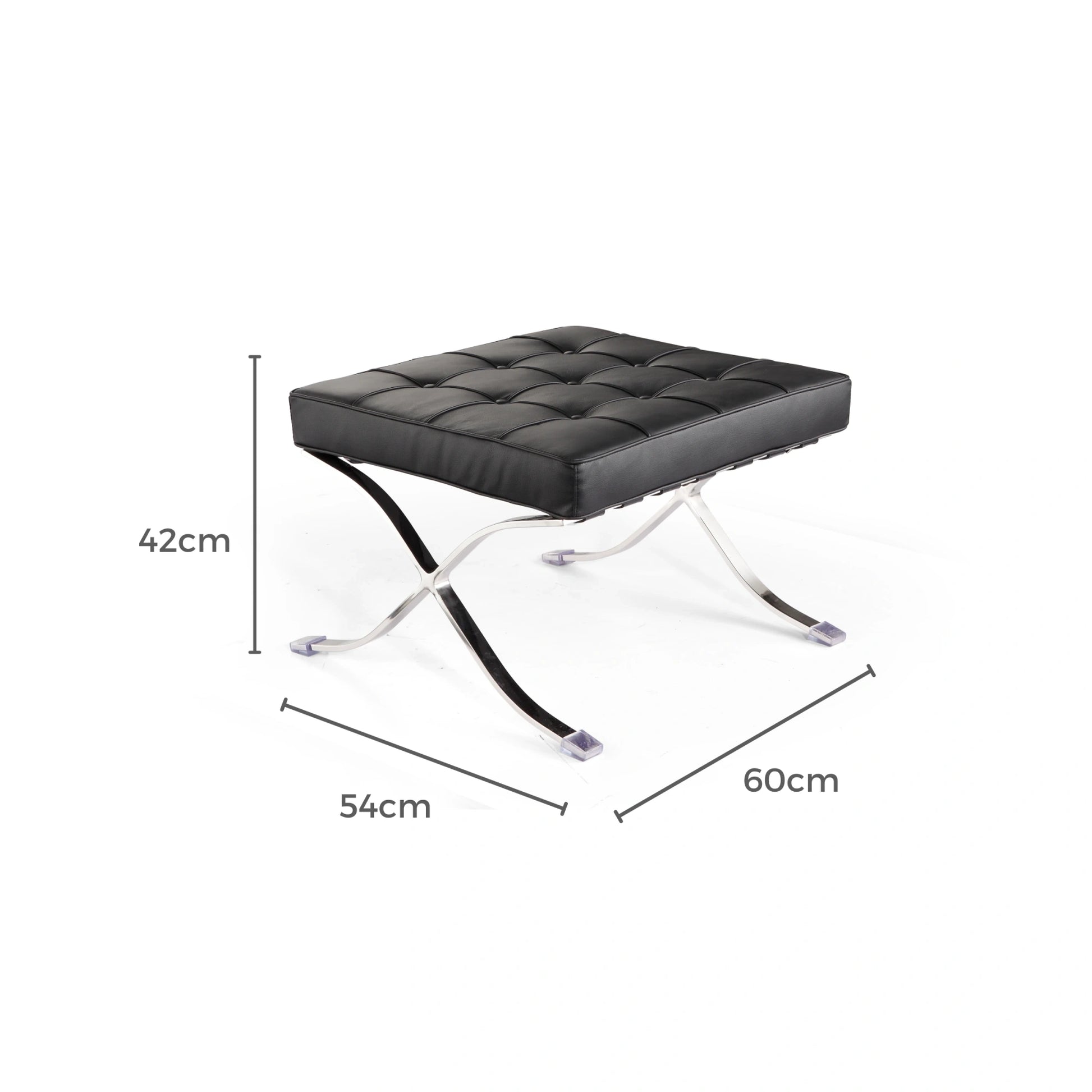 MODE Mies Van Der Rohe Barcelona Ottoman Replica