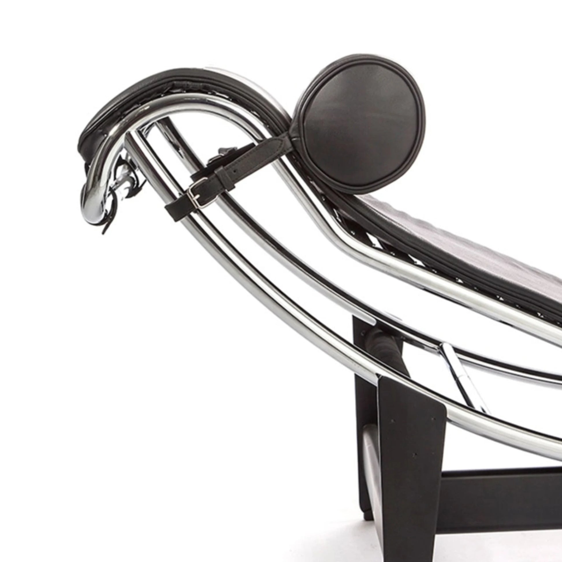 MODE Le Corbusier LC4 Chaise Lounge Replica, Faux Leather