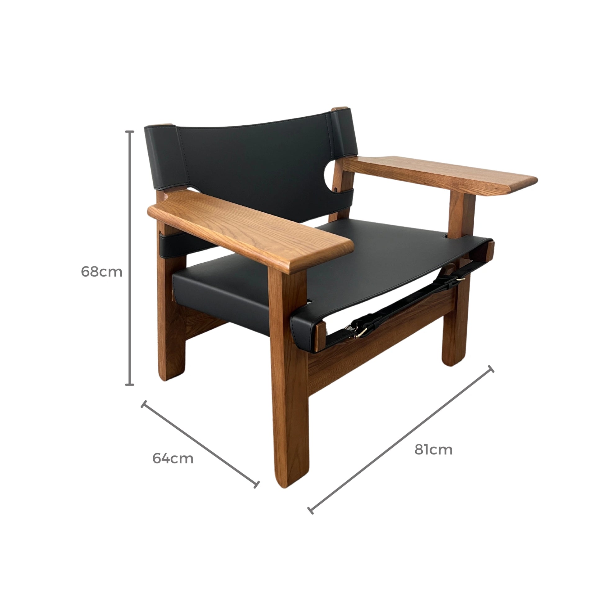 MODE Borge Mogensen Vintage Spanish Lounge Chair Replica
