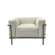MODE Le Corbusier LC3 Sofa Replica, 1-Seater, Beige