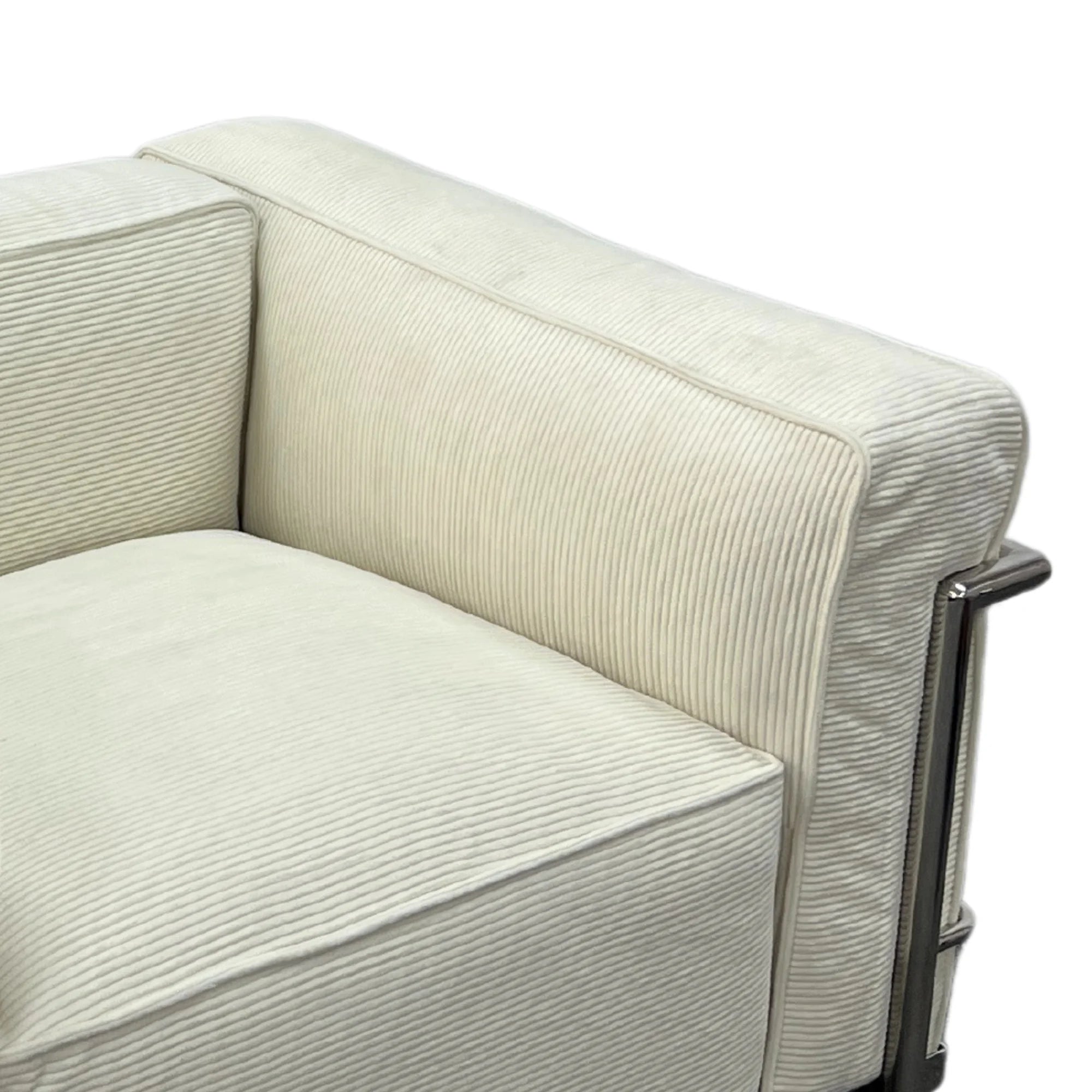 MODE Le Corbusier LC3 Sofa Replica, 1-Seater, Beige