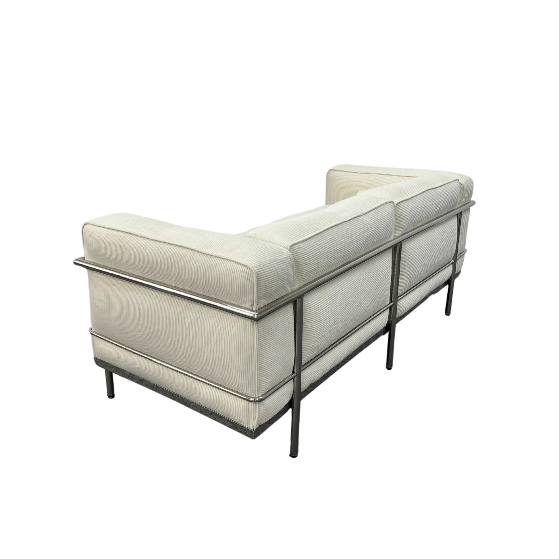 MODE Le Corbusier LC3 Sofa Replica, 2-Seater, White