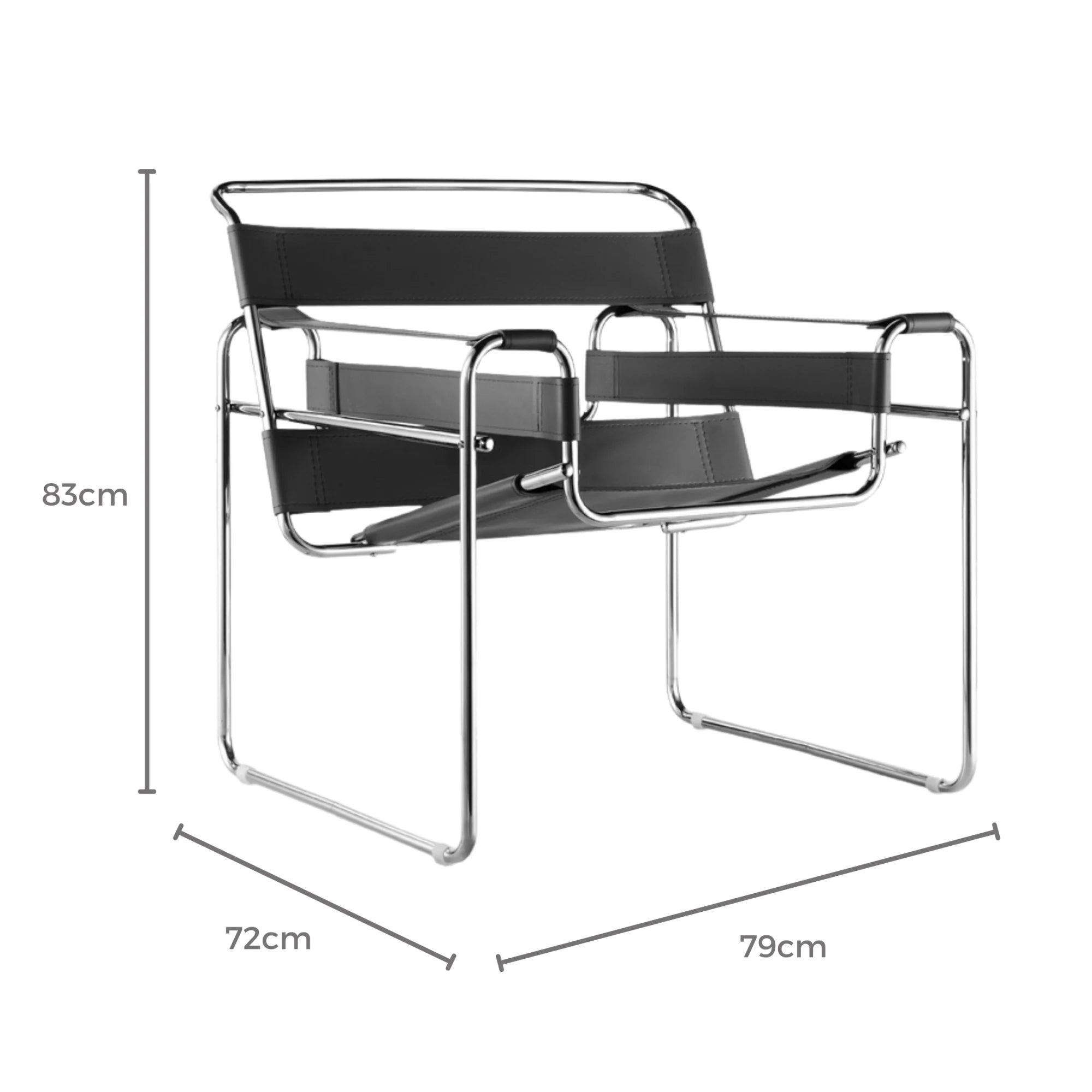 MODE Marcel Breuer Wassily Chair Replica
