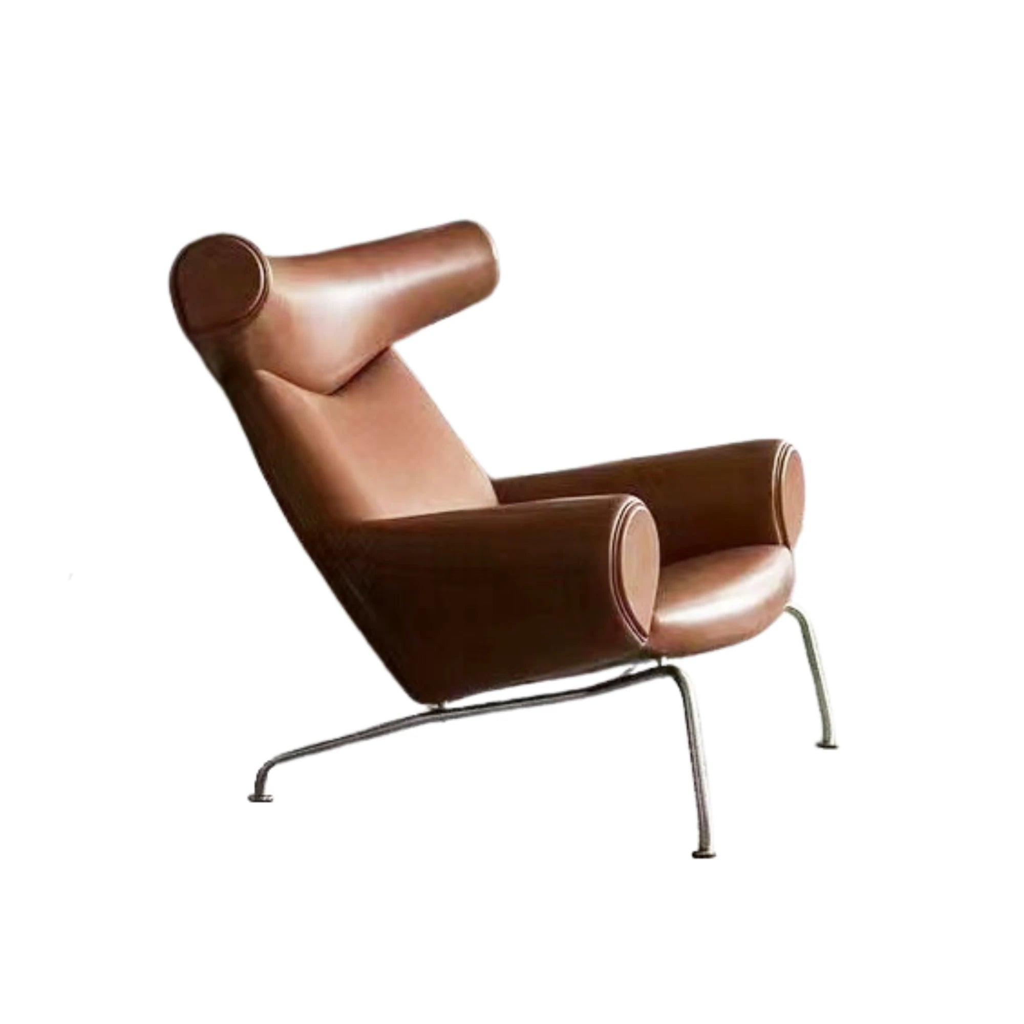 MODE Hans Wegner OX Armchair with Ottoman Replica