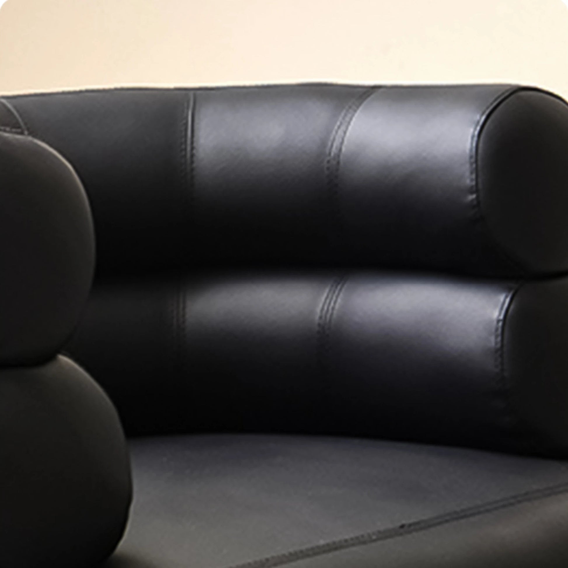 MODE Eileen Gray Bibendum Chair Replica, Black