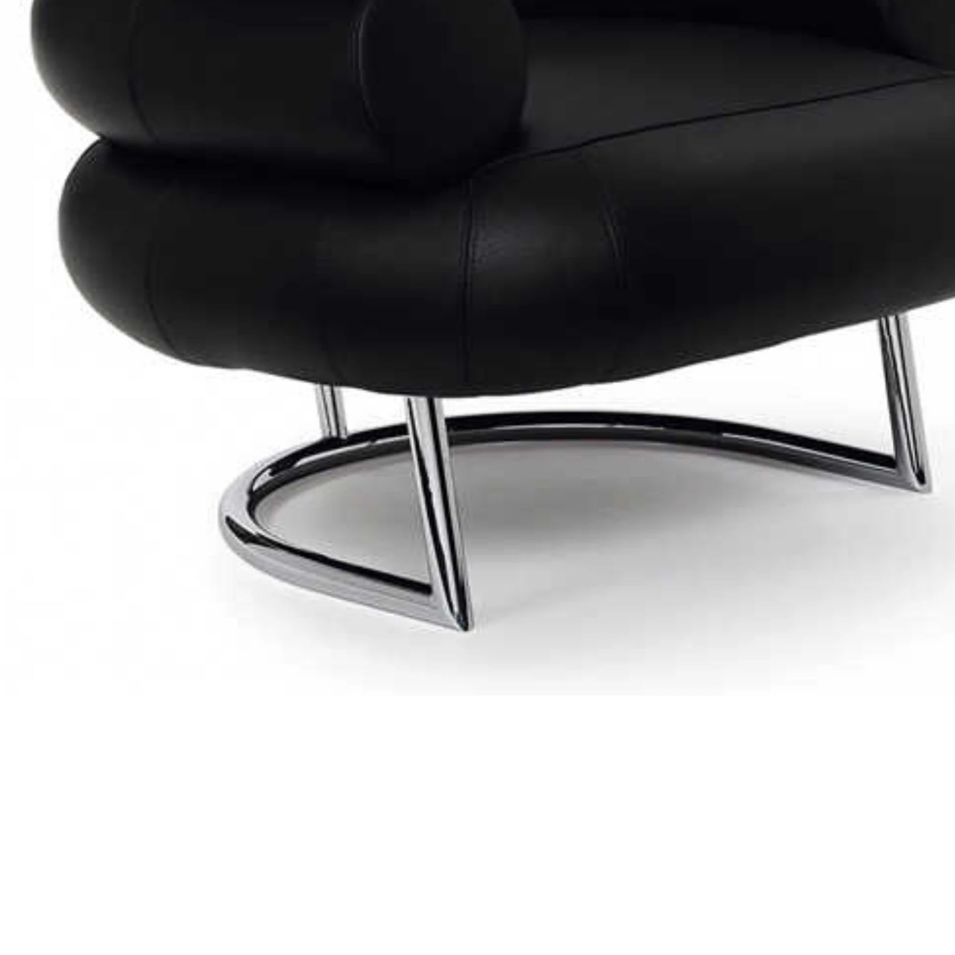 MODE Eileen Gray Bibendum Chair Replica, Black
