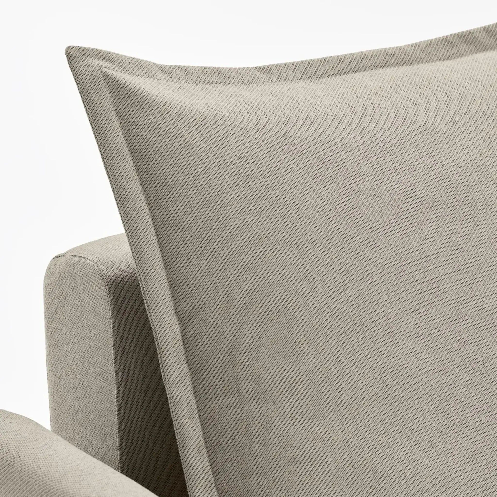IKEA HOLMSUND 3-seat sofa bed, Borgunda beige
