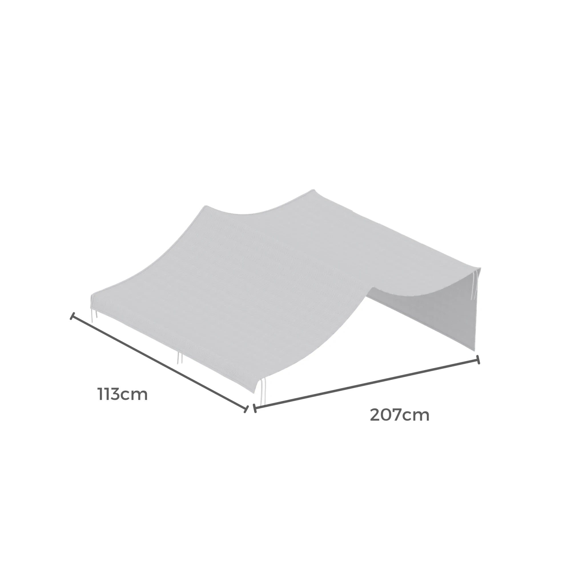 Boori Treehouse Kids Loft/Bunk Bed Tent Canopy, Blueberry