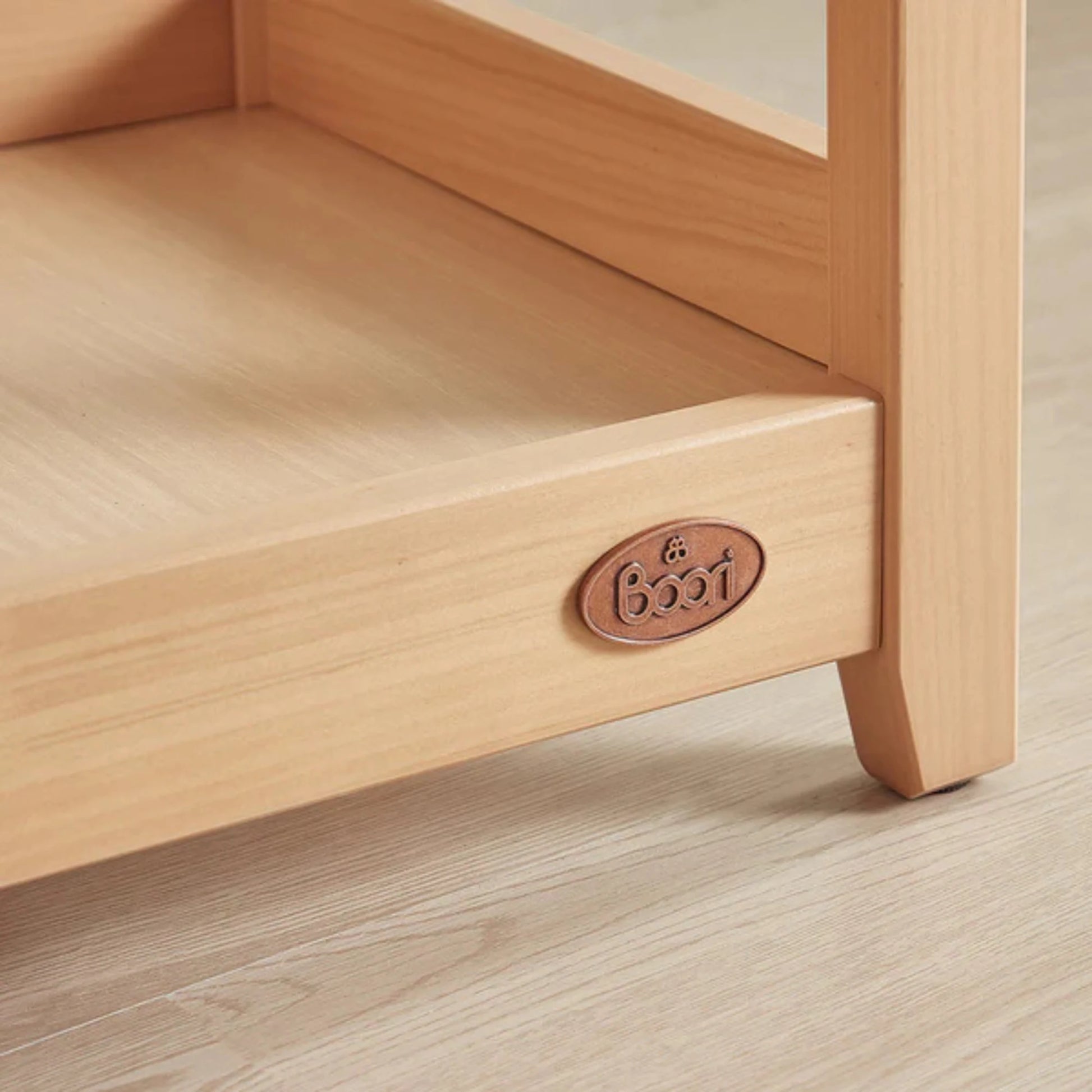 Boori Linear Kids Bedside Table, Almond