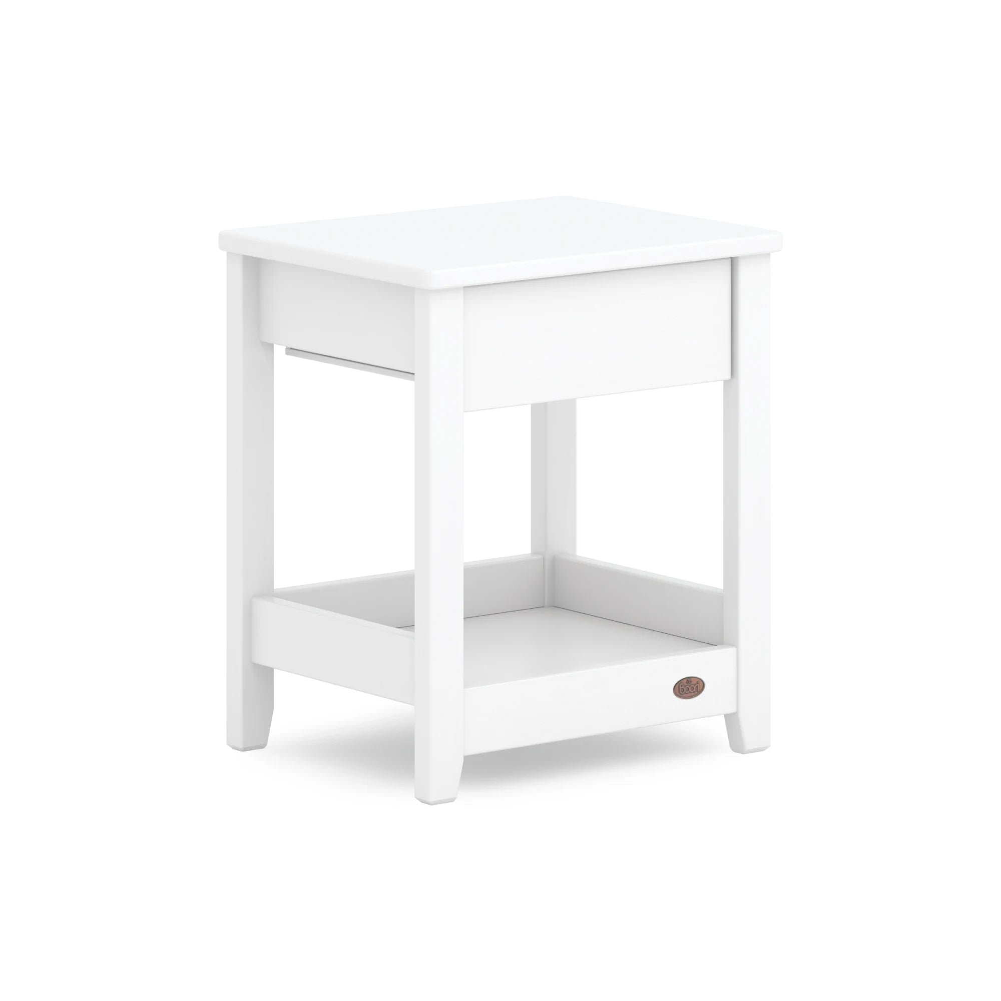 Boori Linear Kids Bedside Table, Barley White