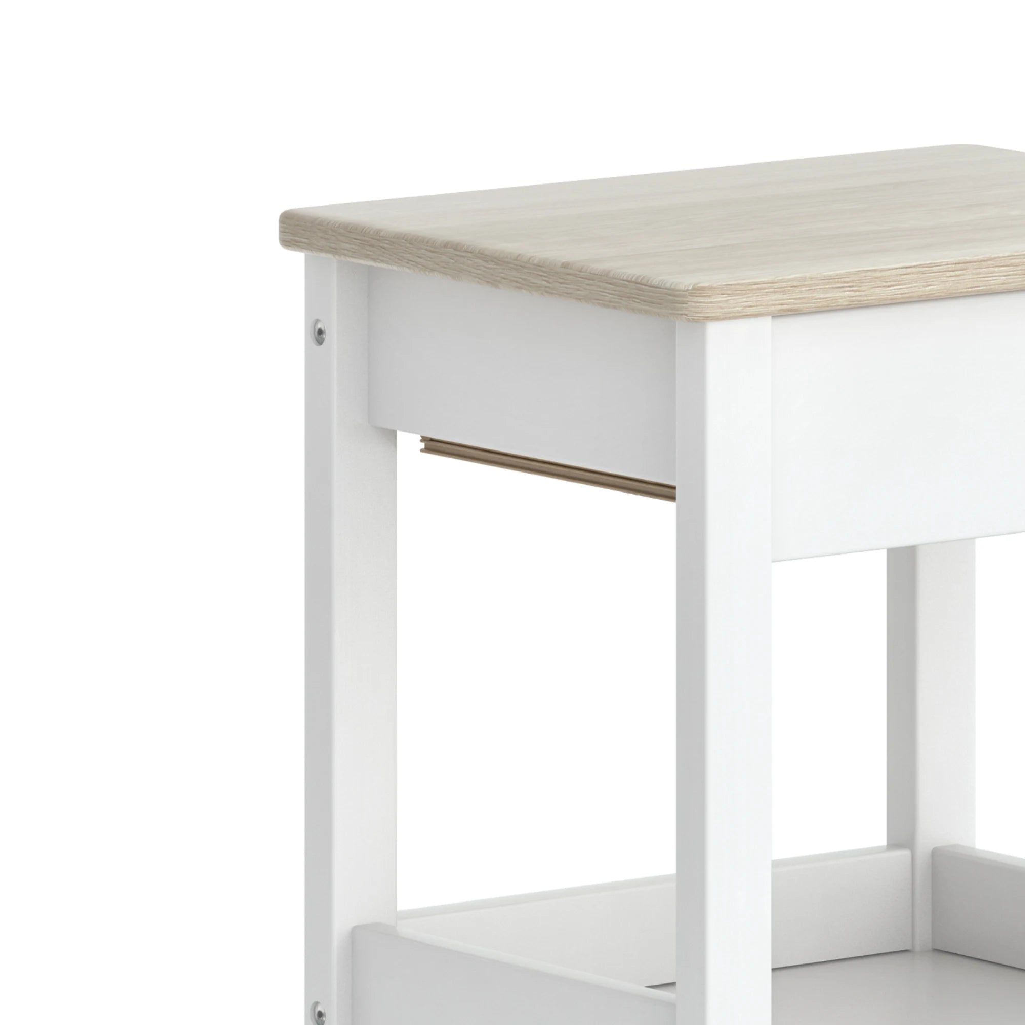 Boori Linear Kids Bedside Table, Barley