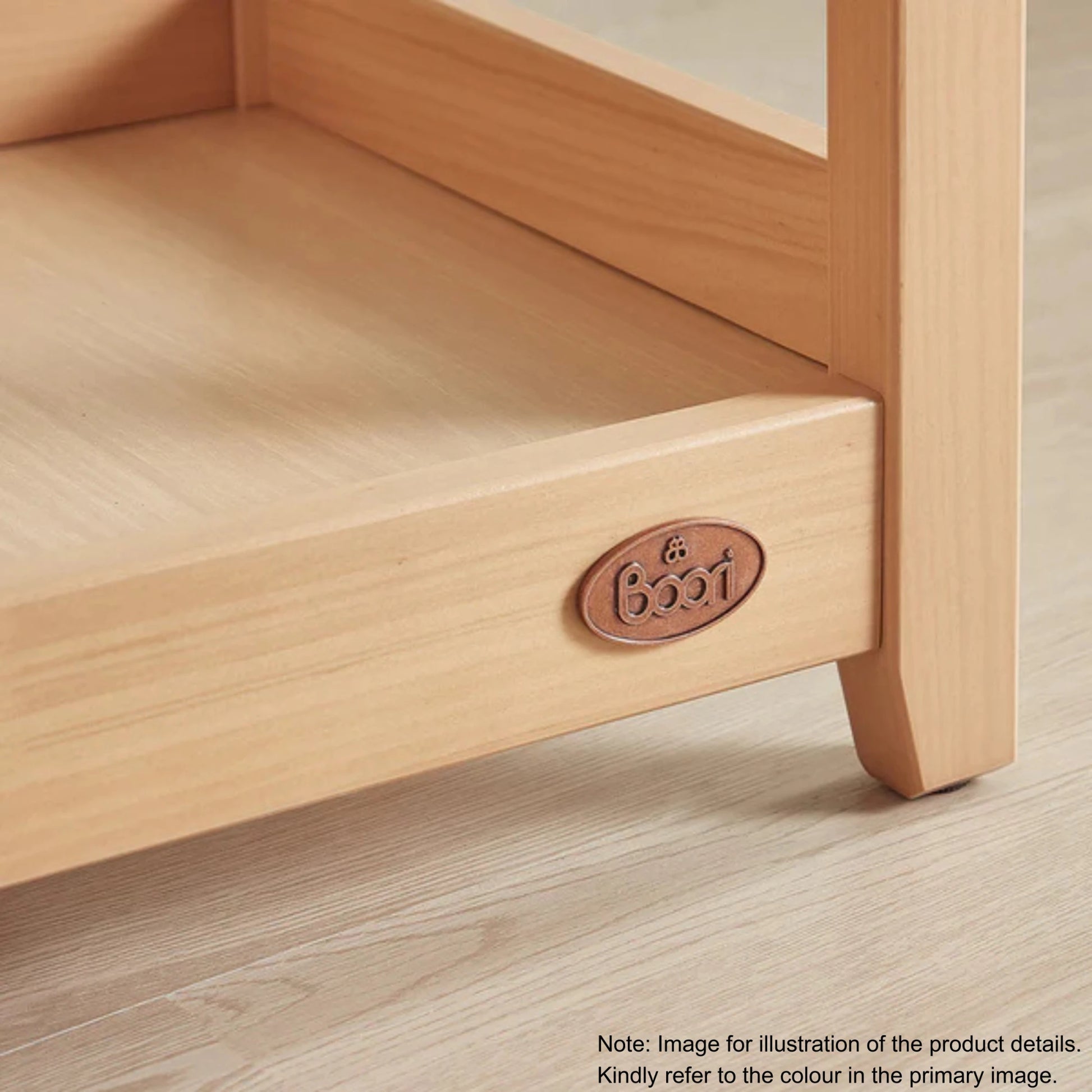 Boori Linear Kids Bedside Table, Cherry