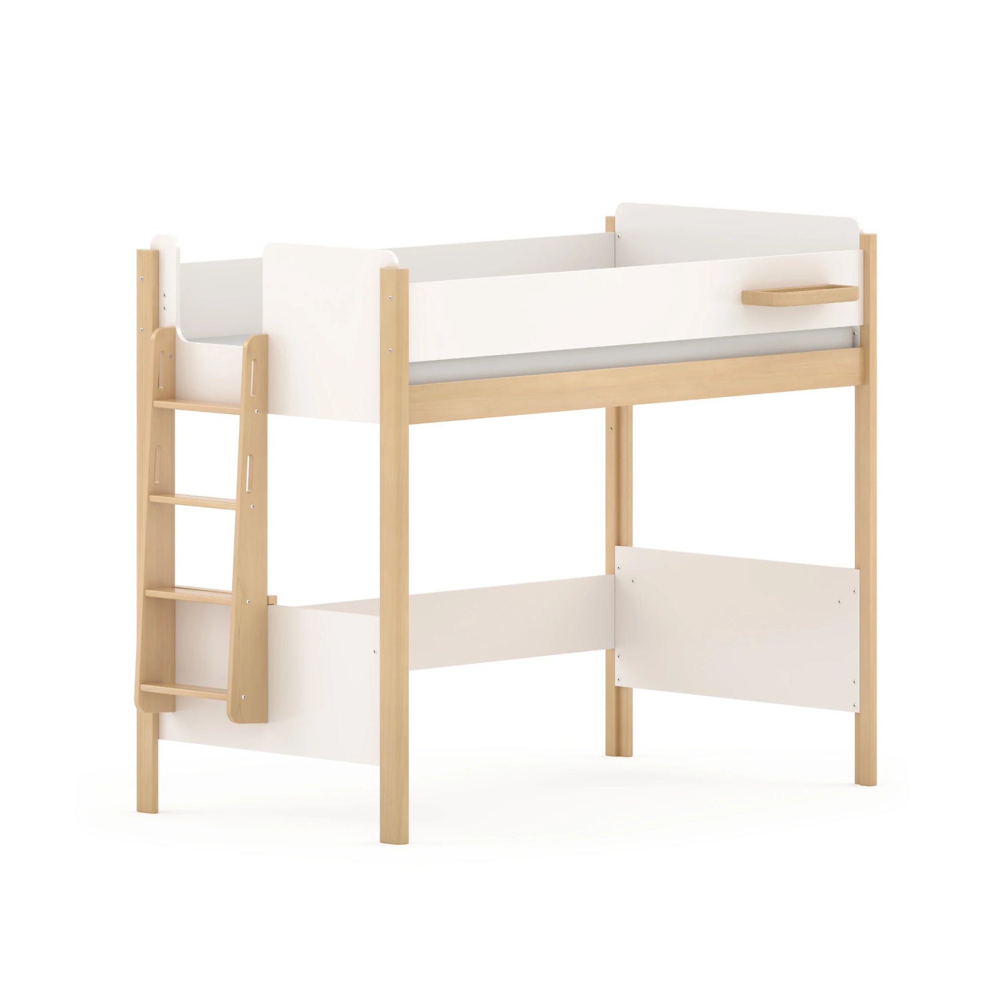 Boori Natty Kids NZ King Single Loft Bed + Ladder, Barley