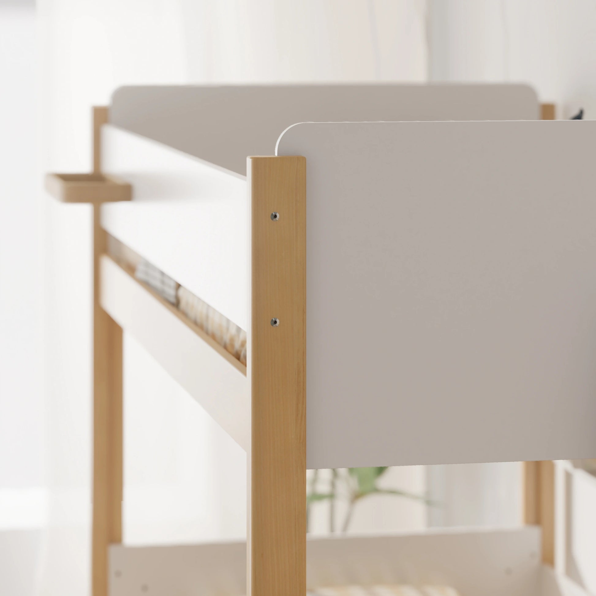 Boori Natty Kids NZ King Single Loft Bed + Ladder, Barley