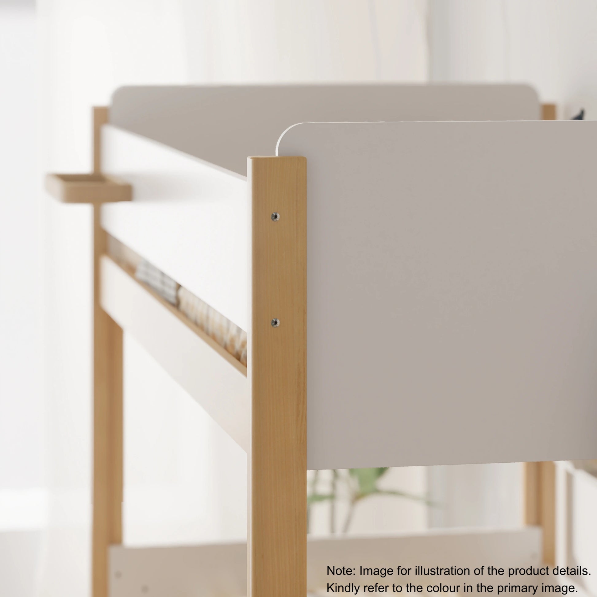 Boori Natty Kids NZ King Single Loft Bed + Ladder, Oak