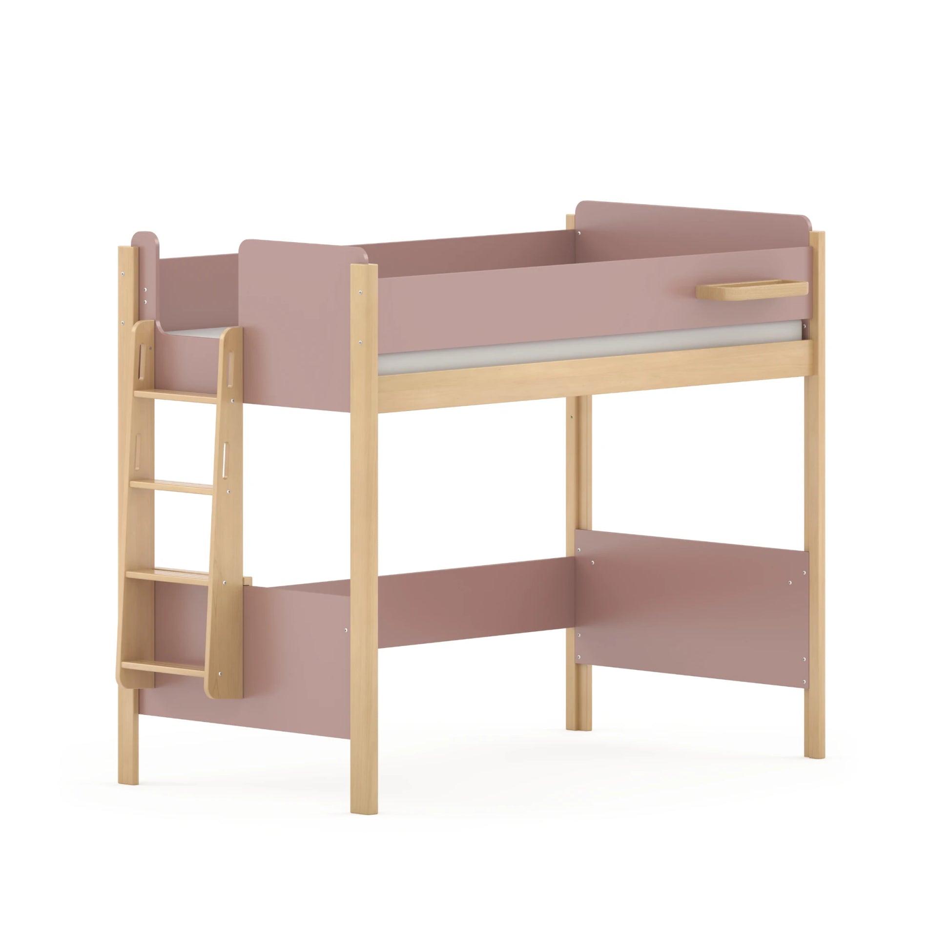 Boori Natty Kids NZ King Single Loft Bed + Ladder, Cherry