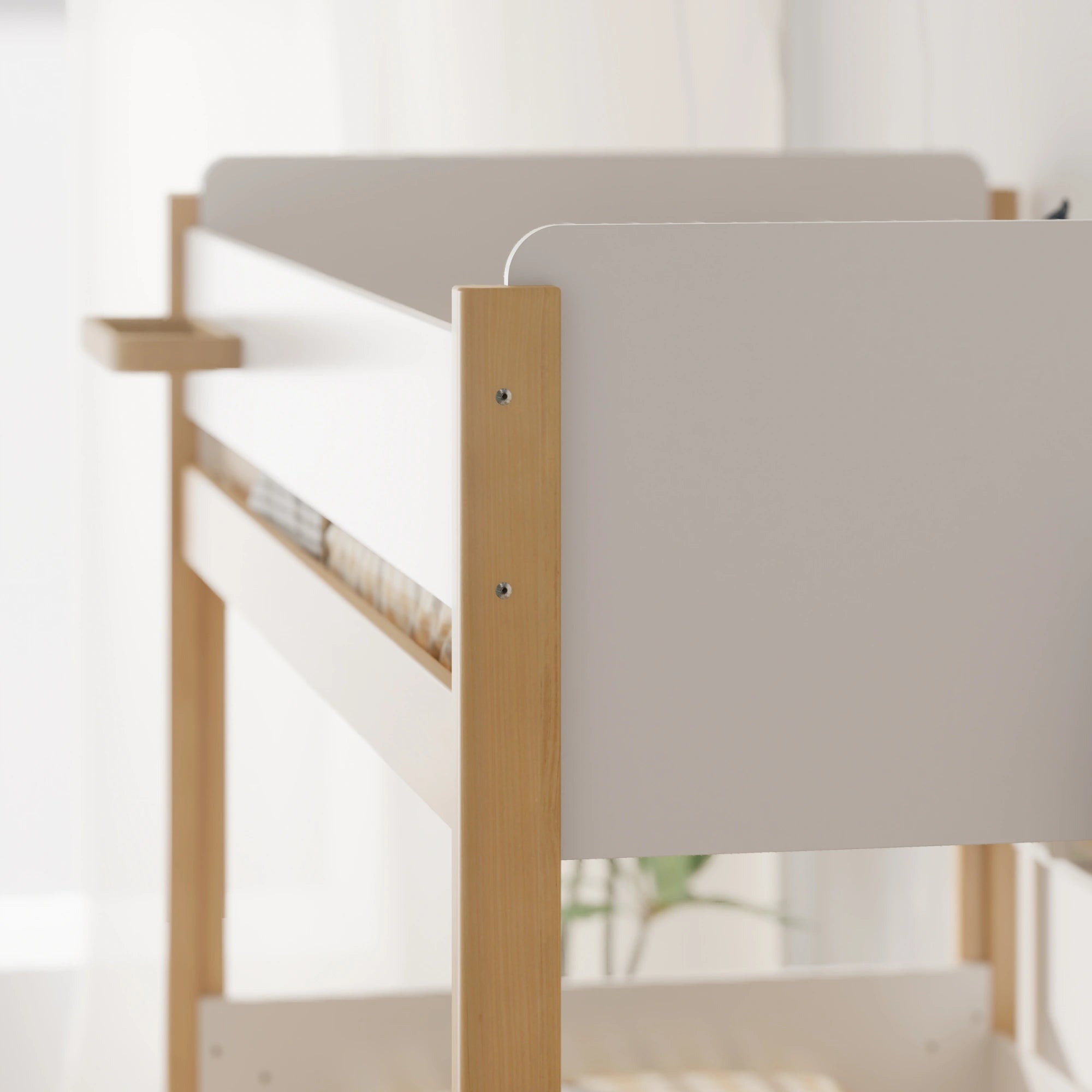 Boori Natty Kids NZ King Single Bunk Bed + Ladder, Barley