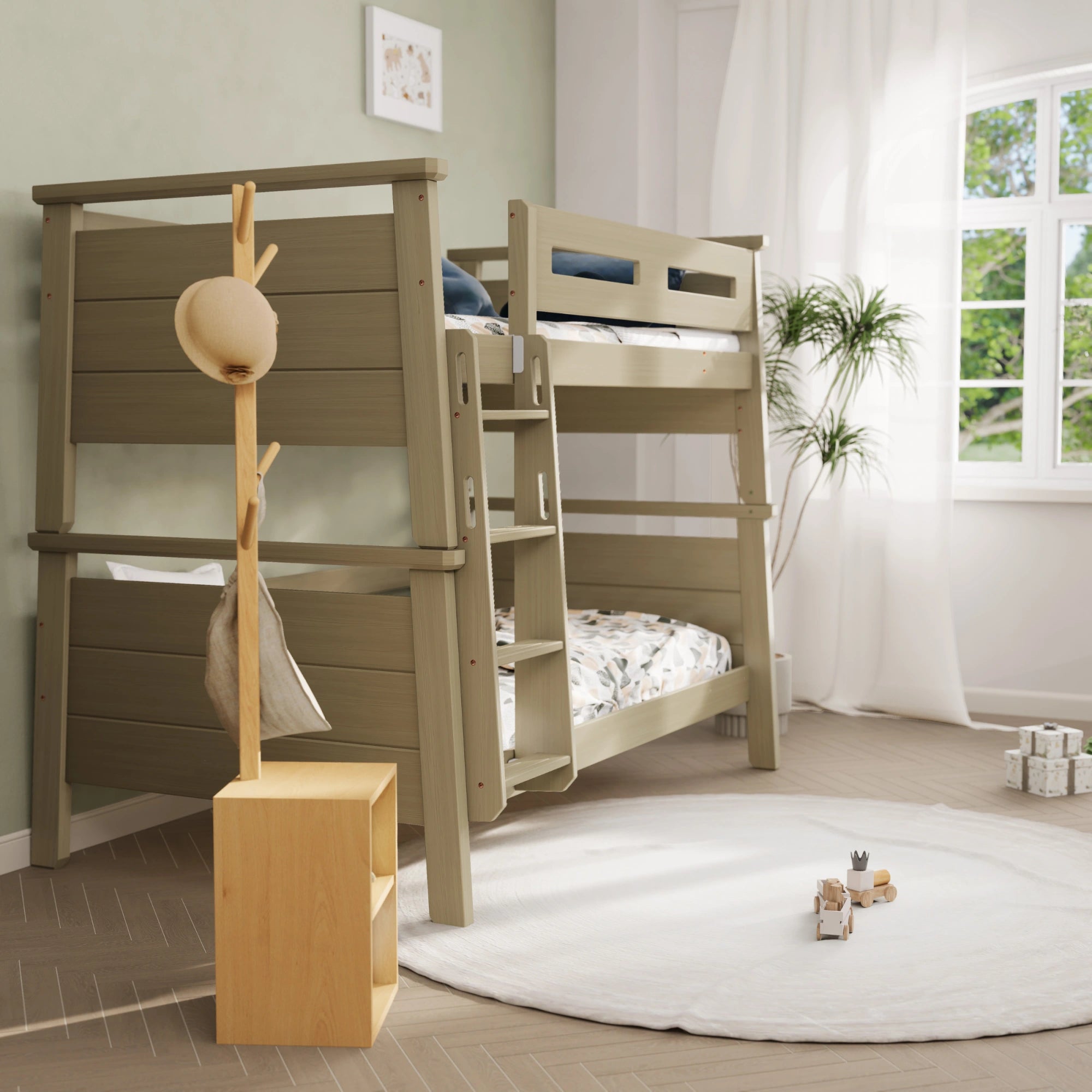 Boori Horizon Kids NZ King Single Bunk Bed, Brushed Grey