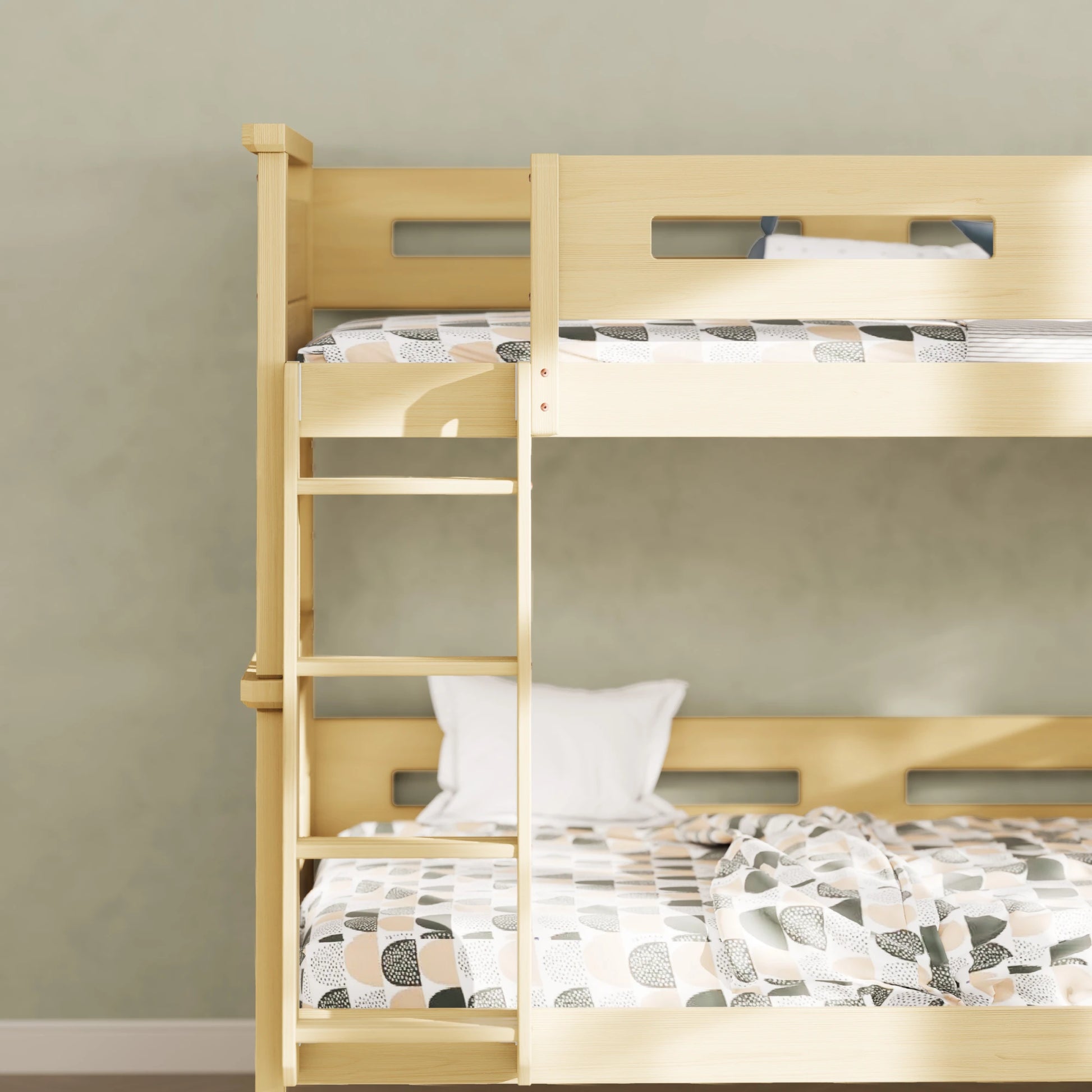Boori Horizon Kids NZ King Single Bunk Bed, Brushed Natural