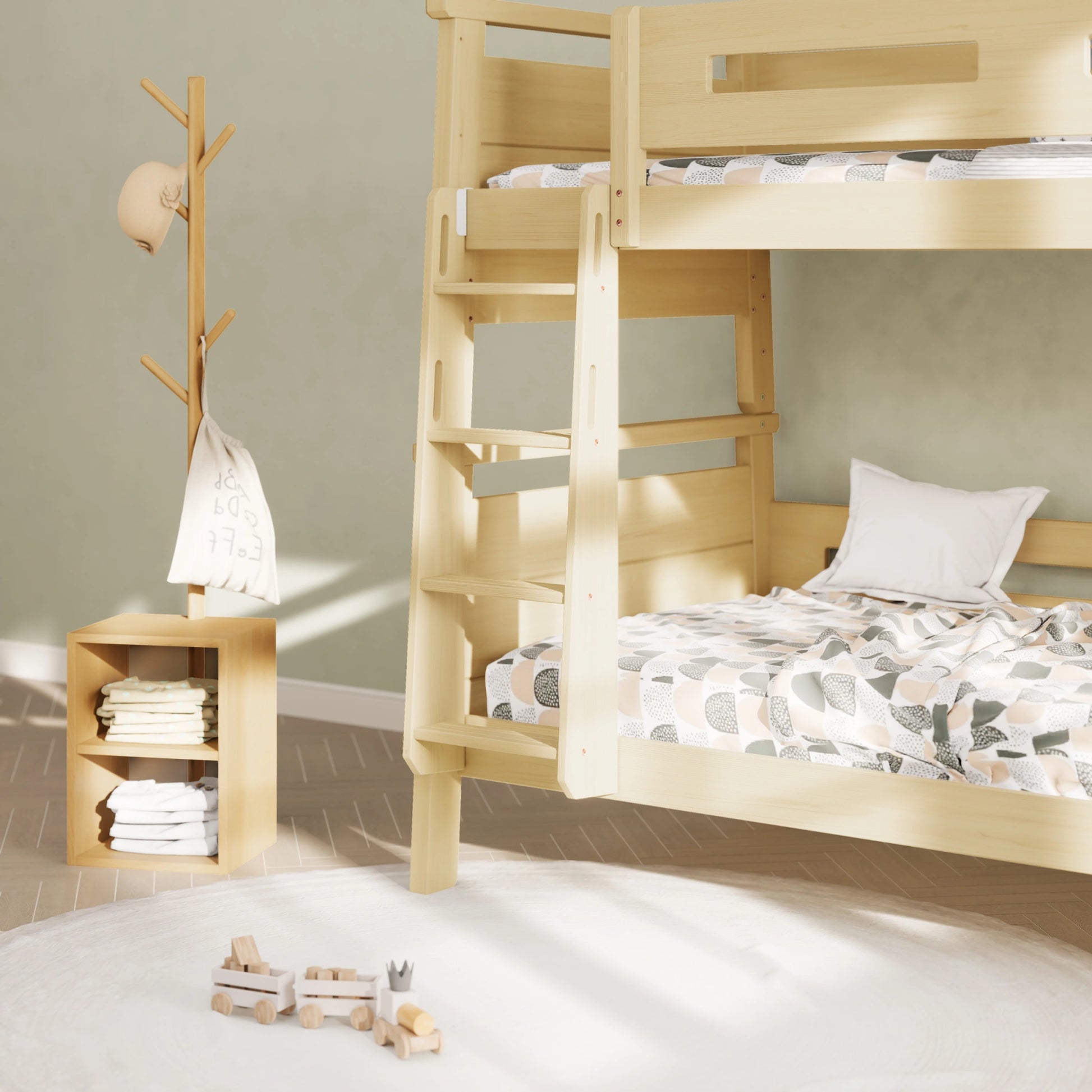 Boori Horizon Kids NZ King Single Bunk Bed, Brushed Natural