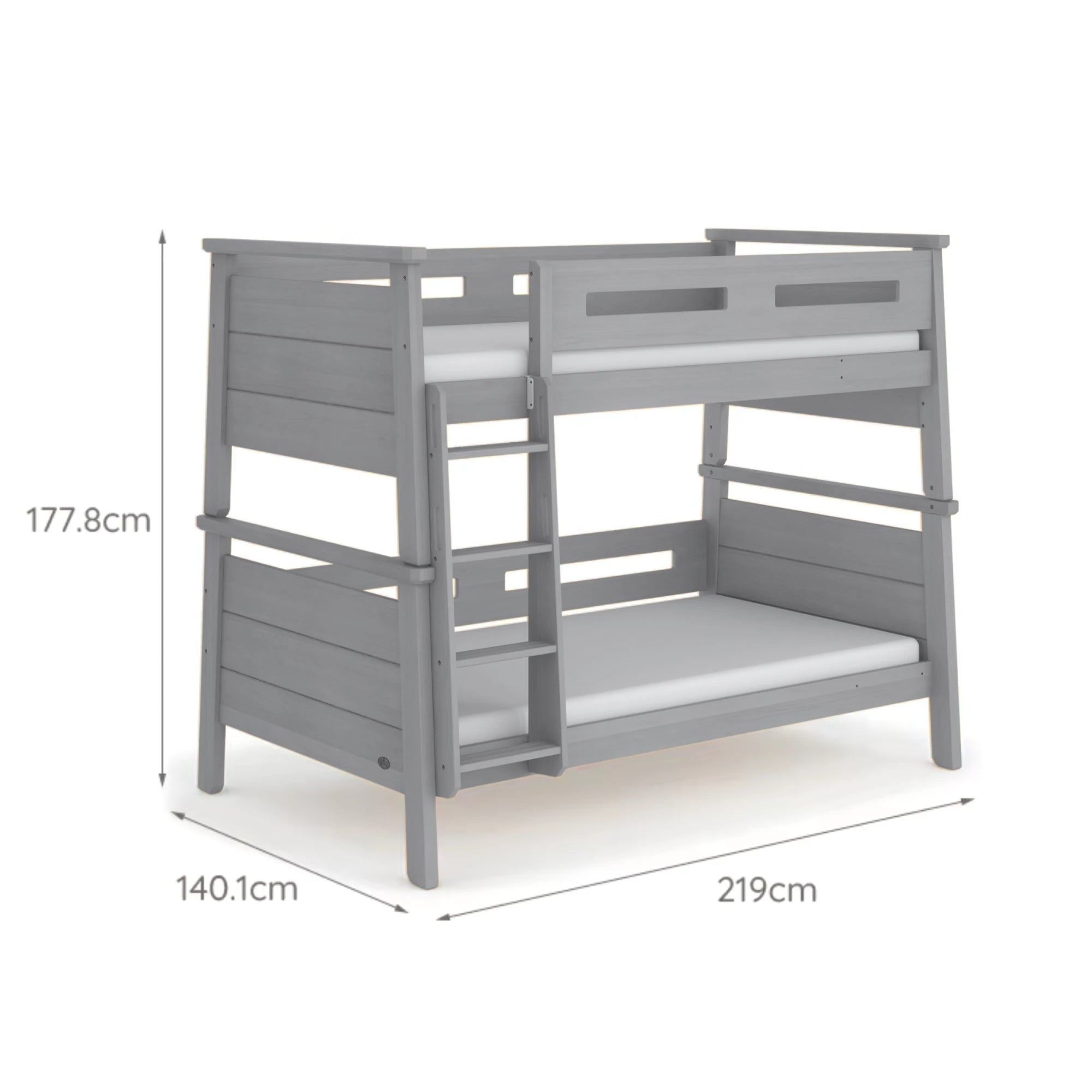 Boori Horizon Kids NZ King Single Bunk Bed, Brushed Natural
