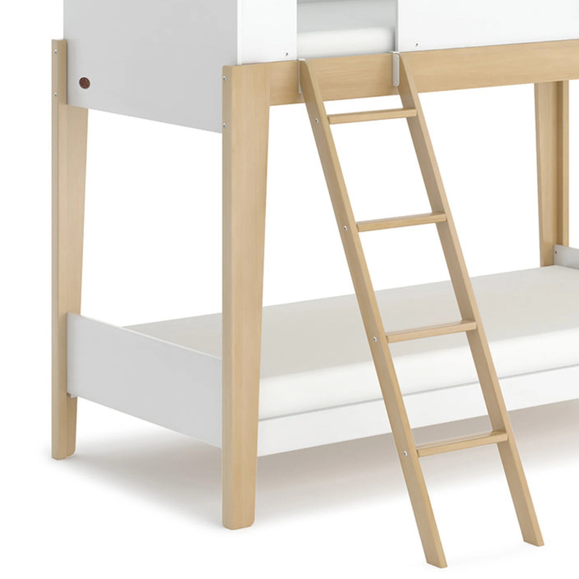 Boori Natty Kids NZ Single Bunk Bed + Ladder, Barley