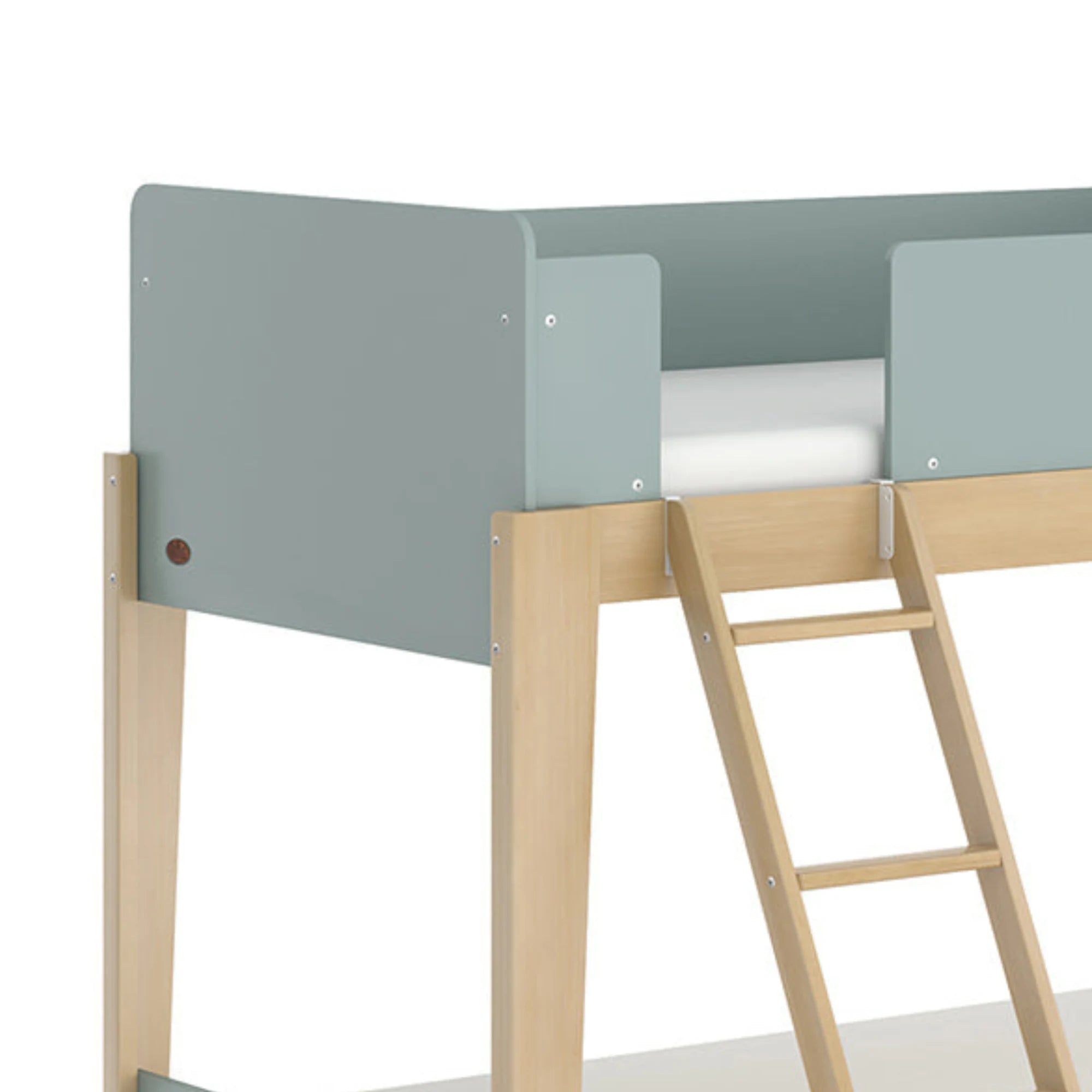 Boori Natty Kids NZ Single Bunk Bed + Ladder, Blueberry