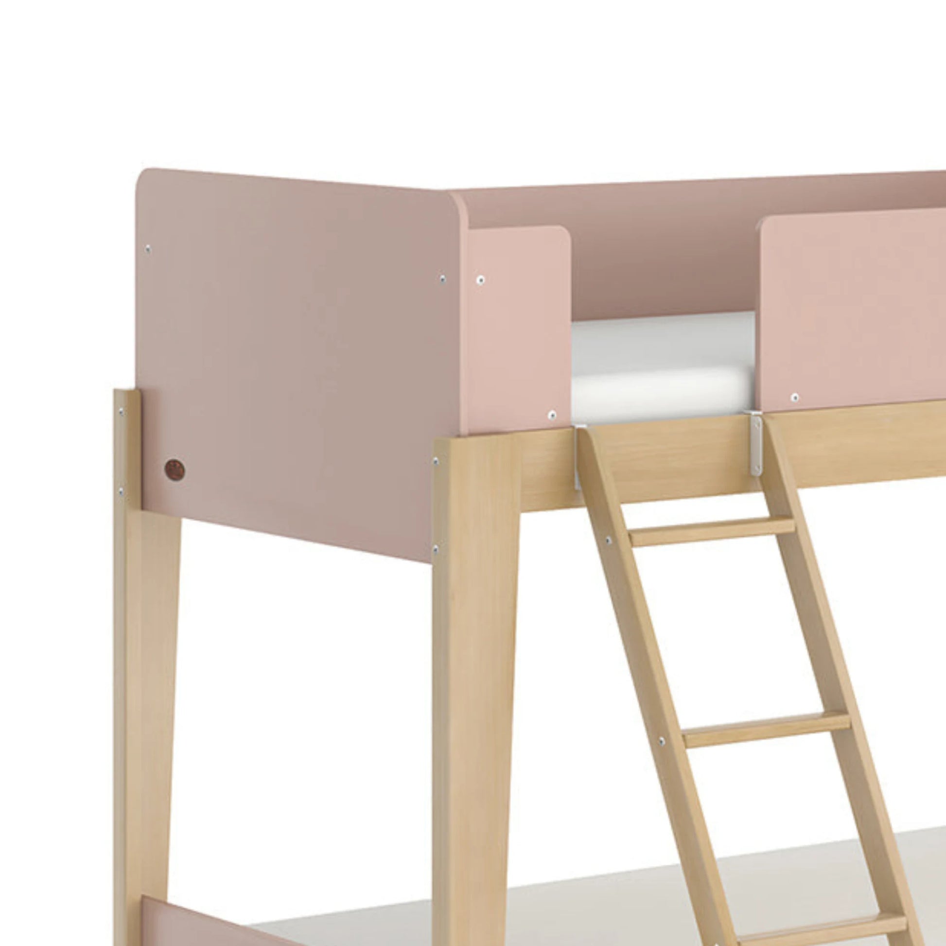 Boori Natty Kids NZ Single Bunk Bed + Ladder, Cherry