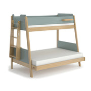 Boori Natty Kids Maxi Bunk Bed + Ladder, Blueberry, NZ Single