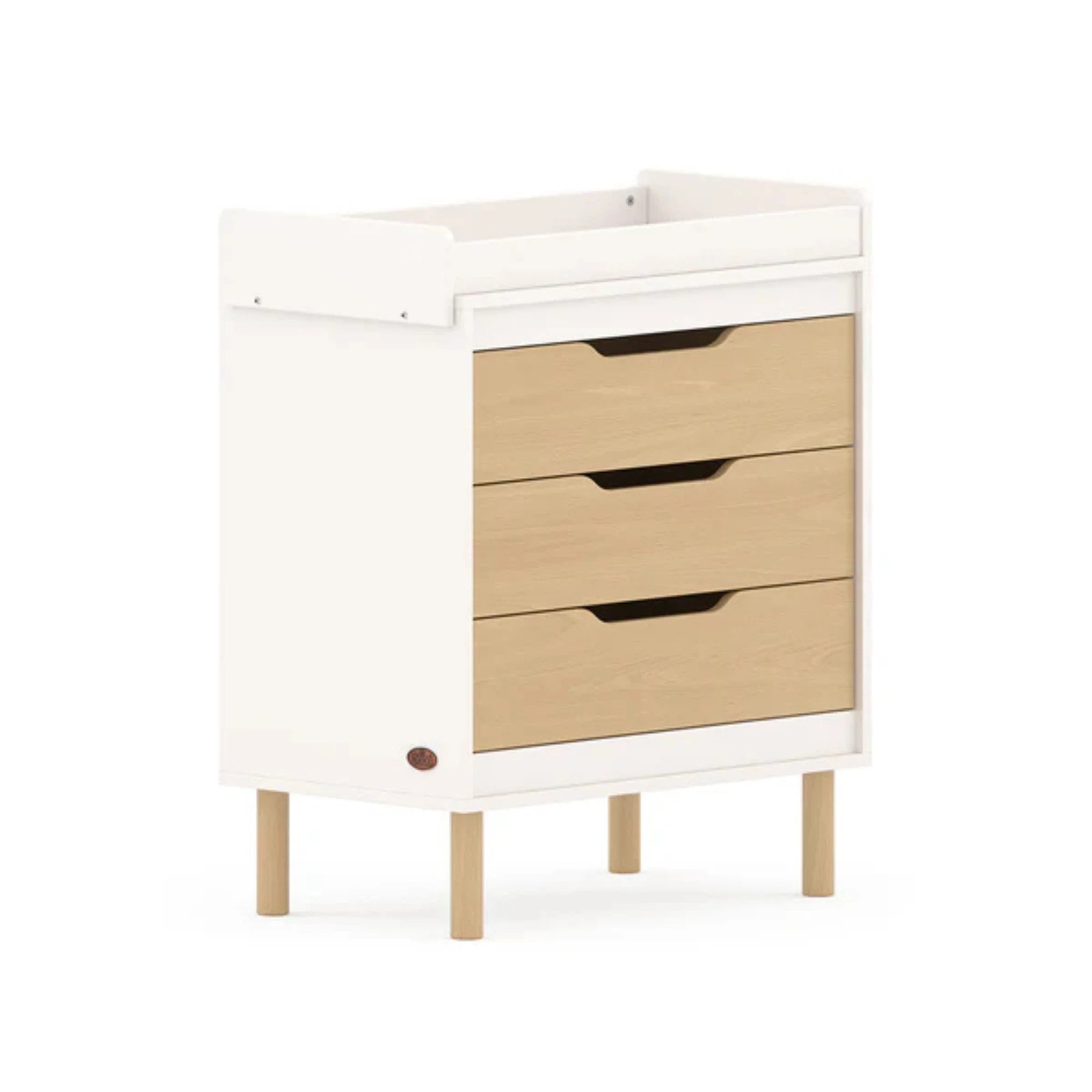Boori Perla Kids 3 Drawer Chest + Change Tray