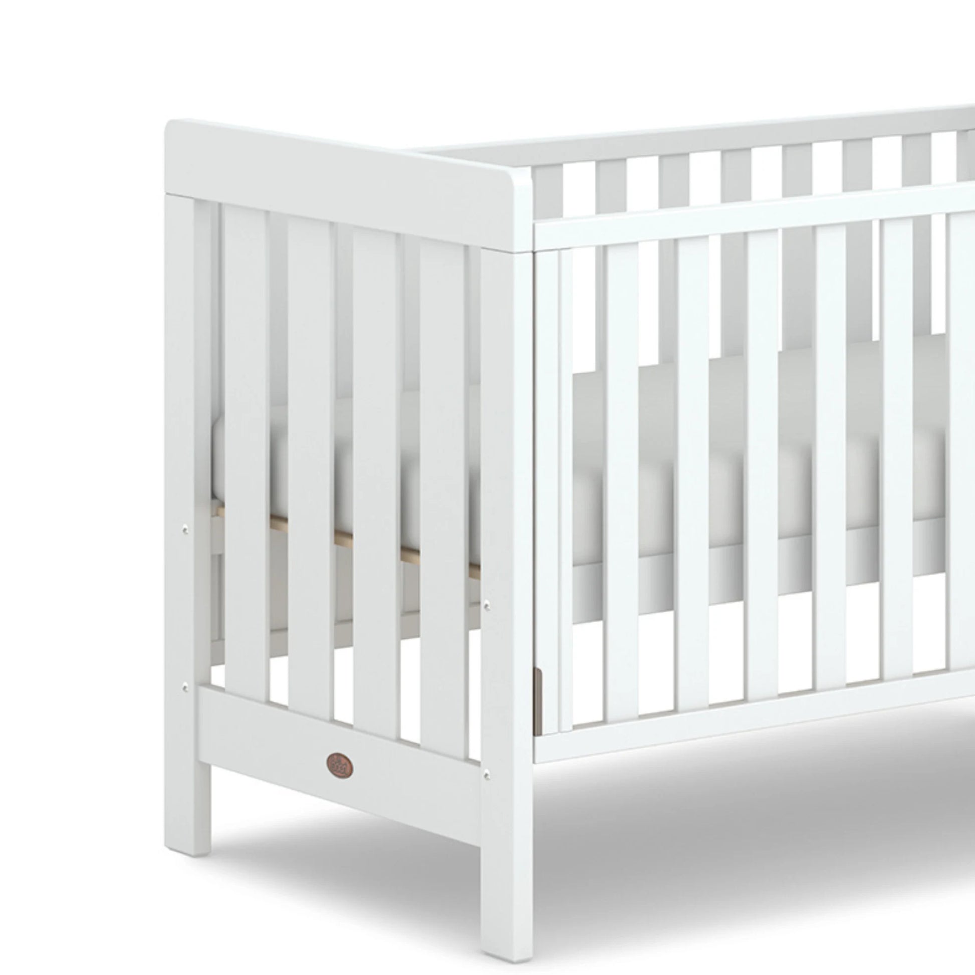 Boori Daintree Kids Baby Cot, Barley White