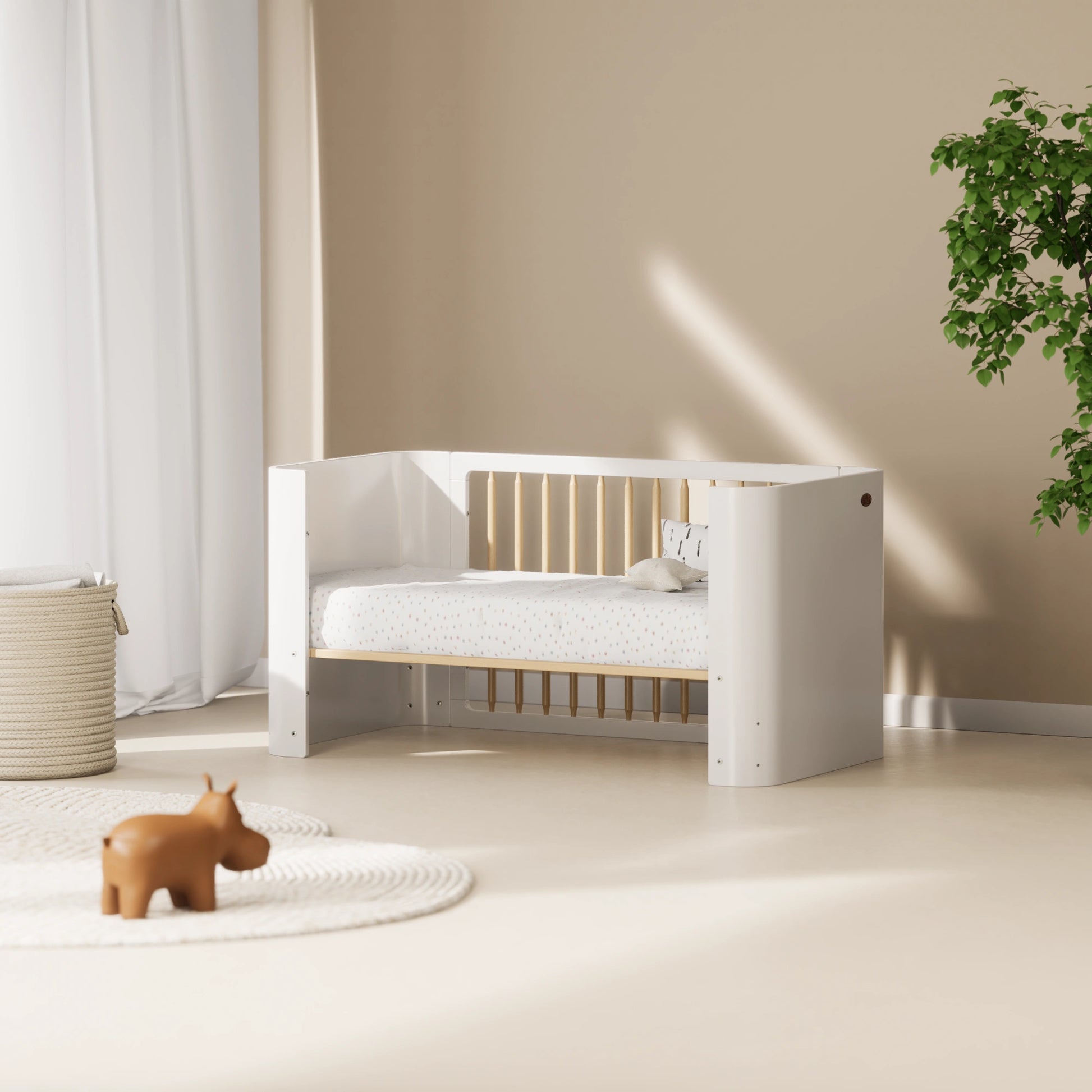 Boori Nova Kids Baby Cot, Barley