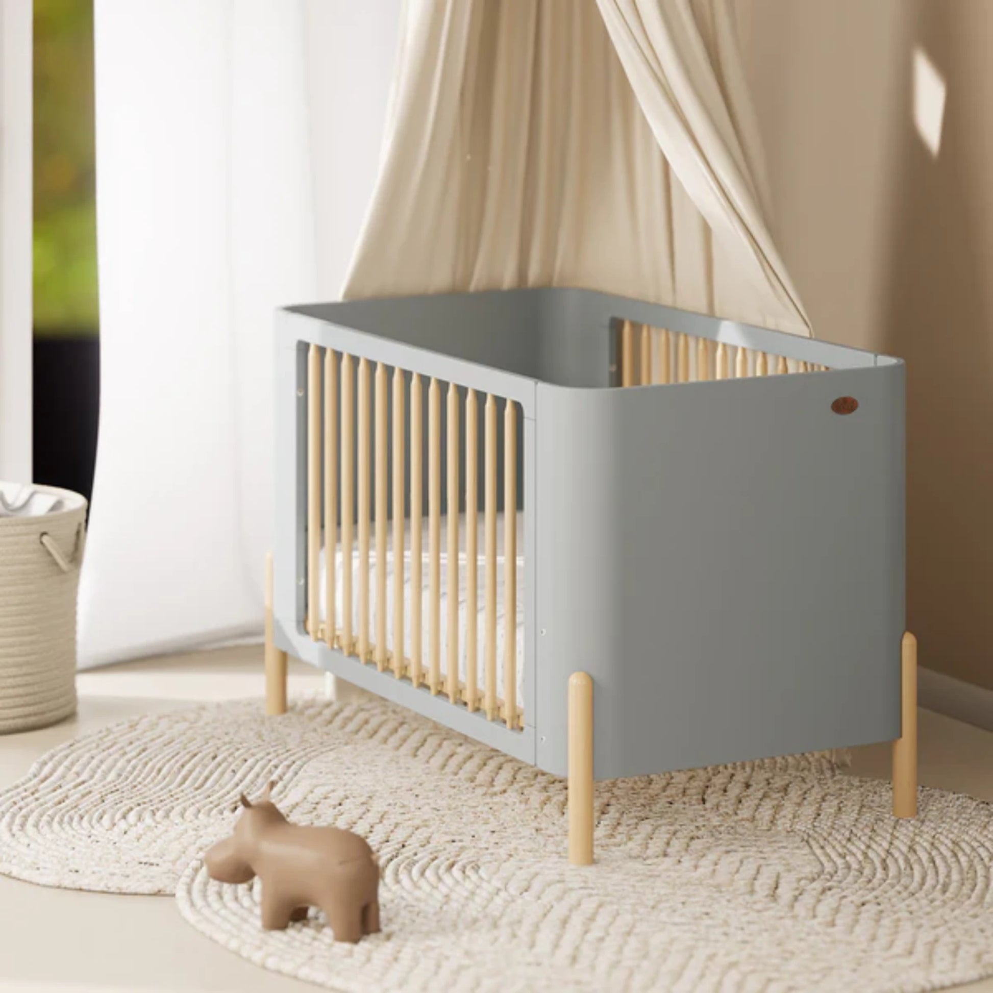 Boori Nova Kids Baby Cot, Blueberry