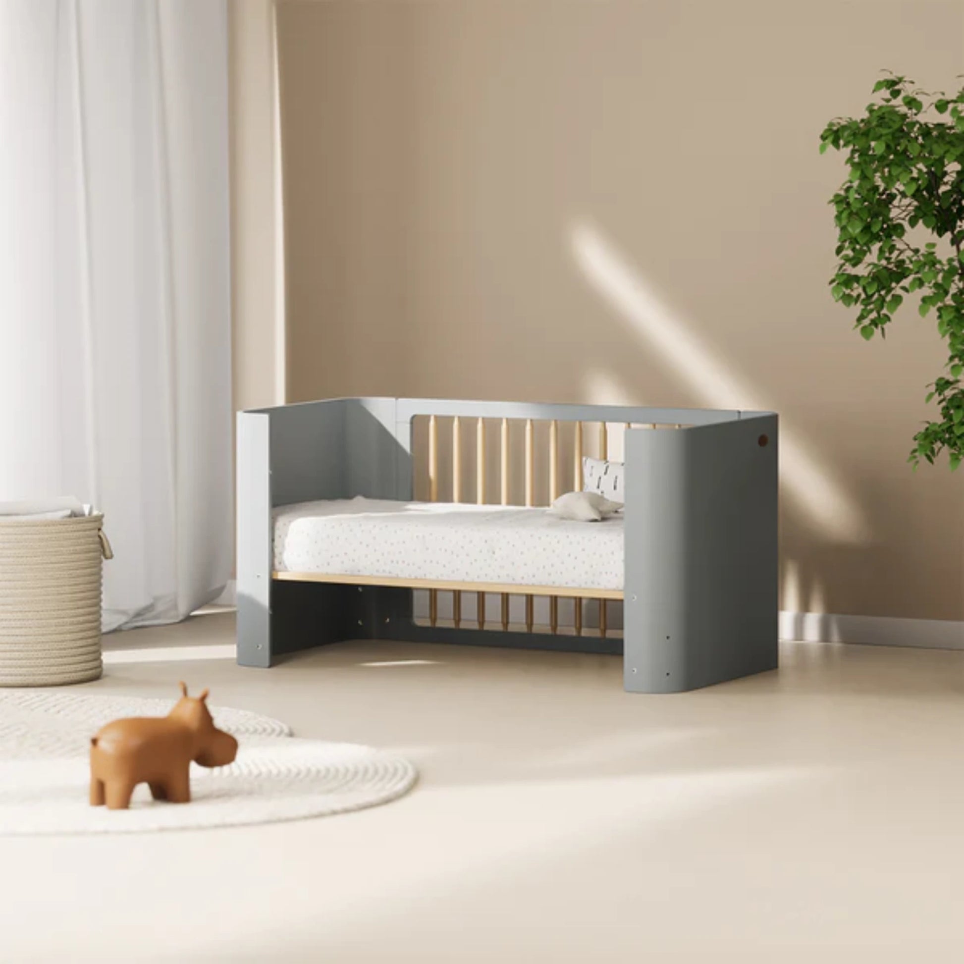 Boori Nova Kids Baby Cot, Blueberry