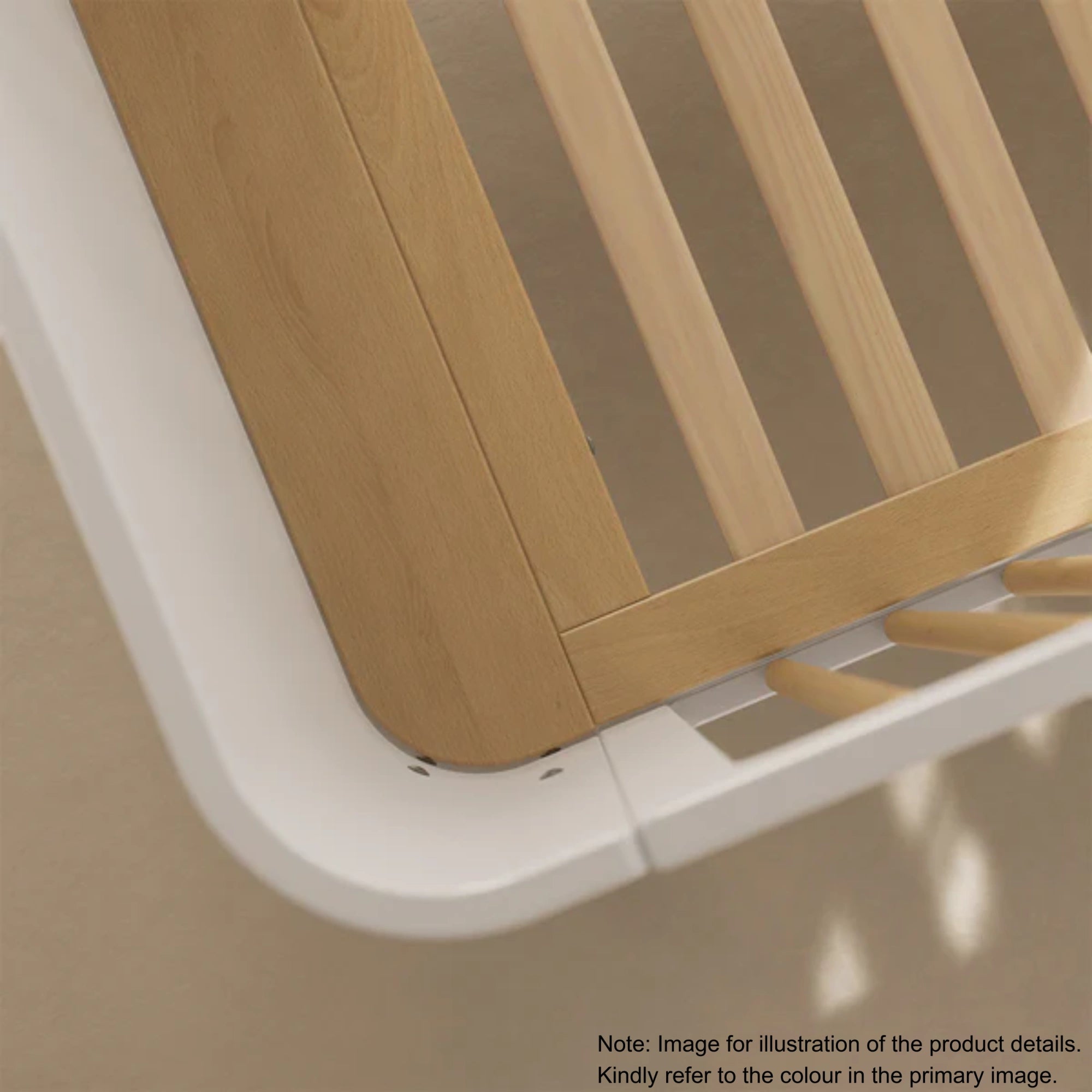 Boori Nova Kids Baby Cot, Cherry