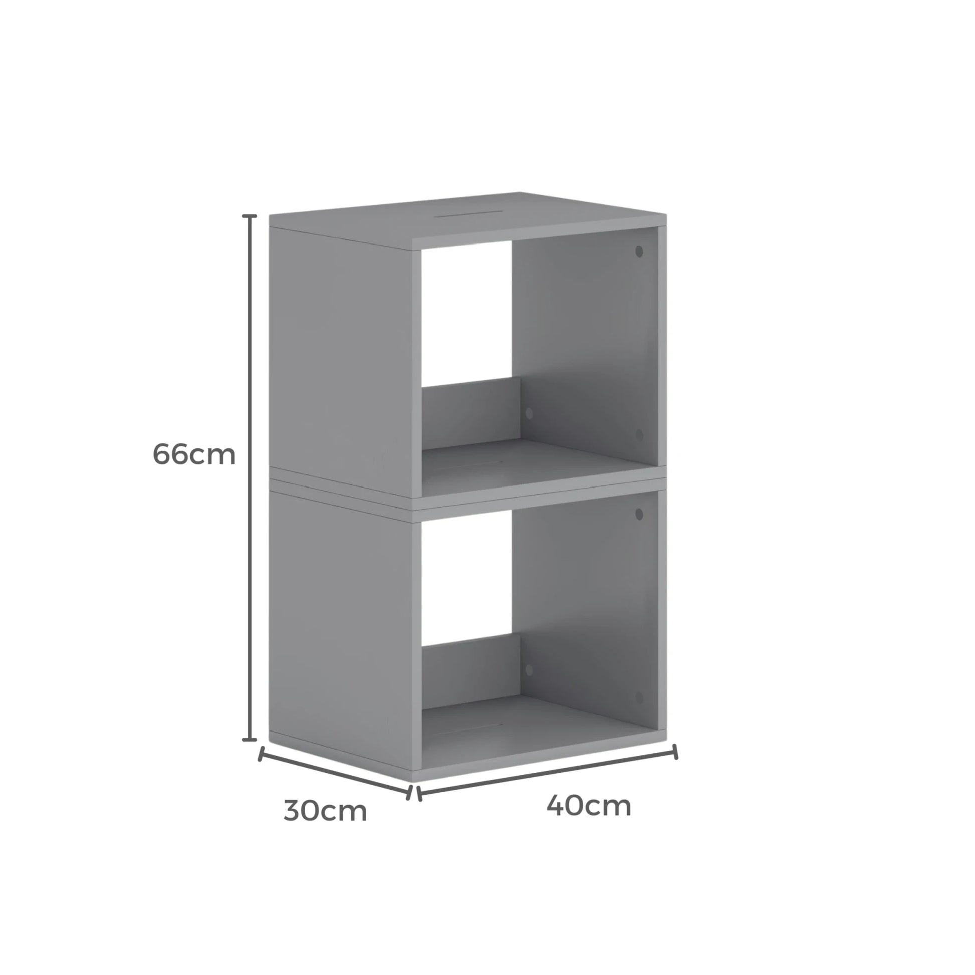 Boori Neat Kids Modular Box 2pk, Barley White