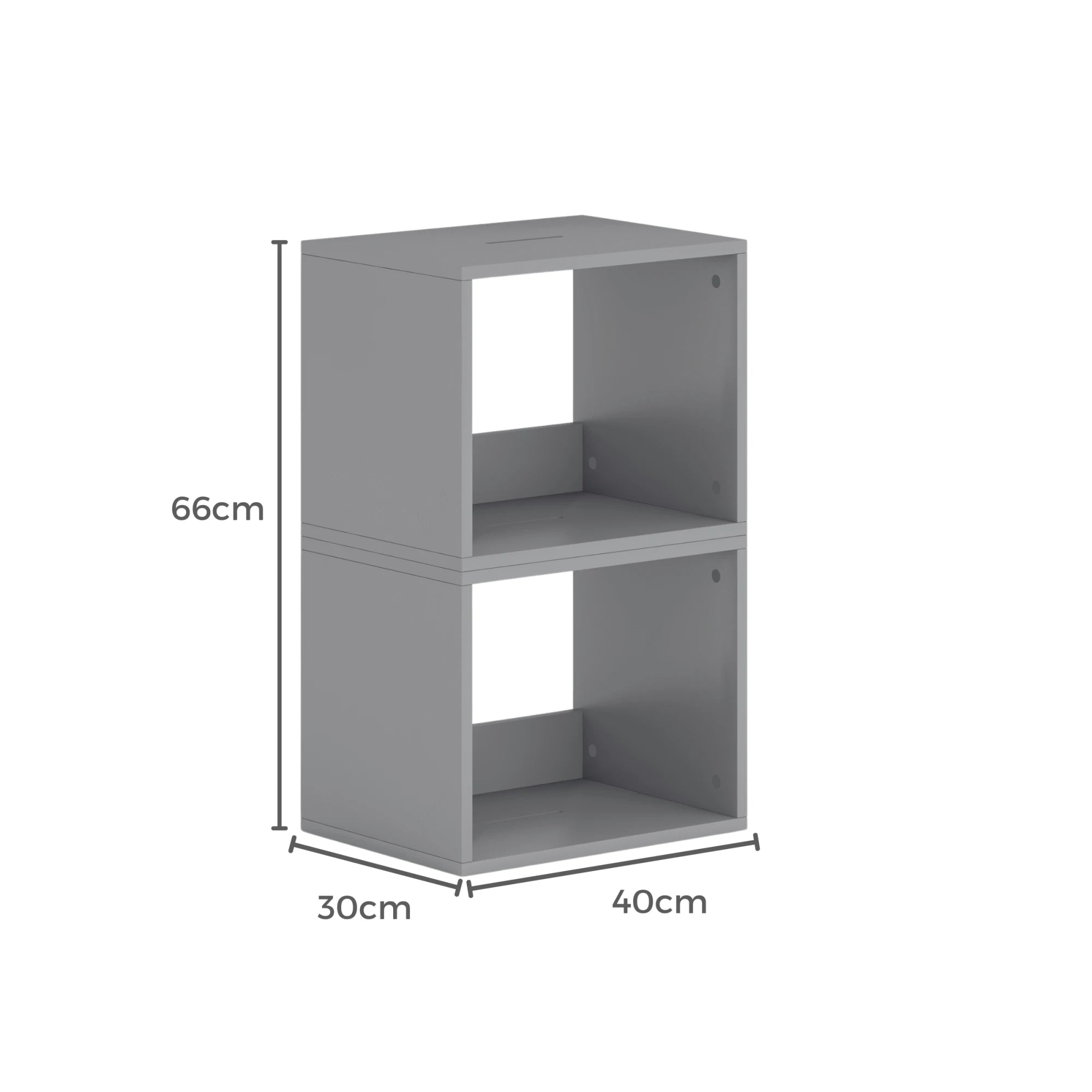 Boori Neat Kids Modular Box 2pk, Barley White